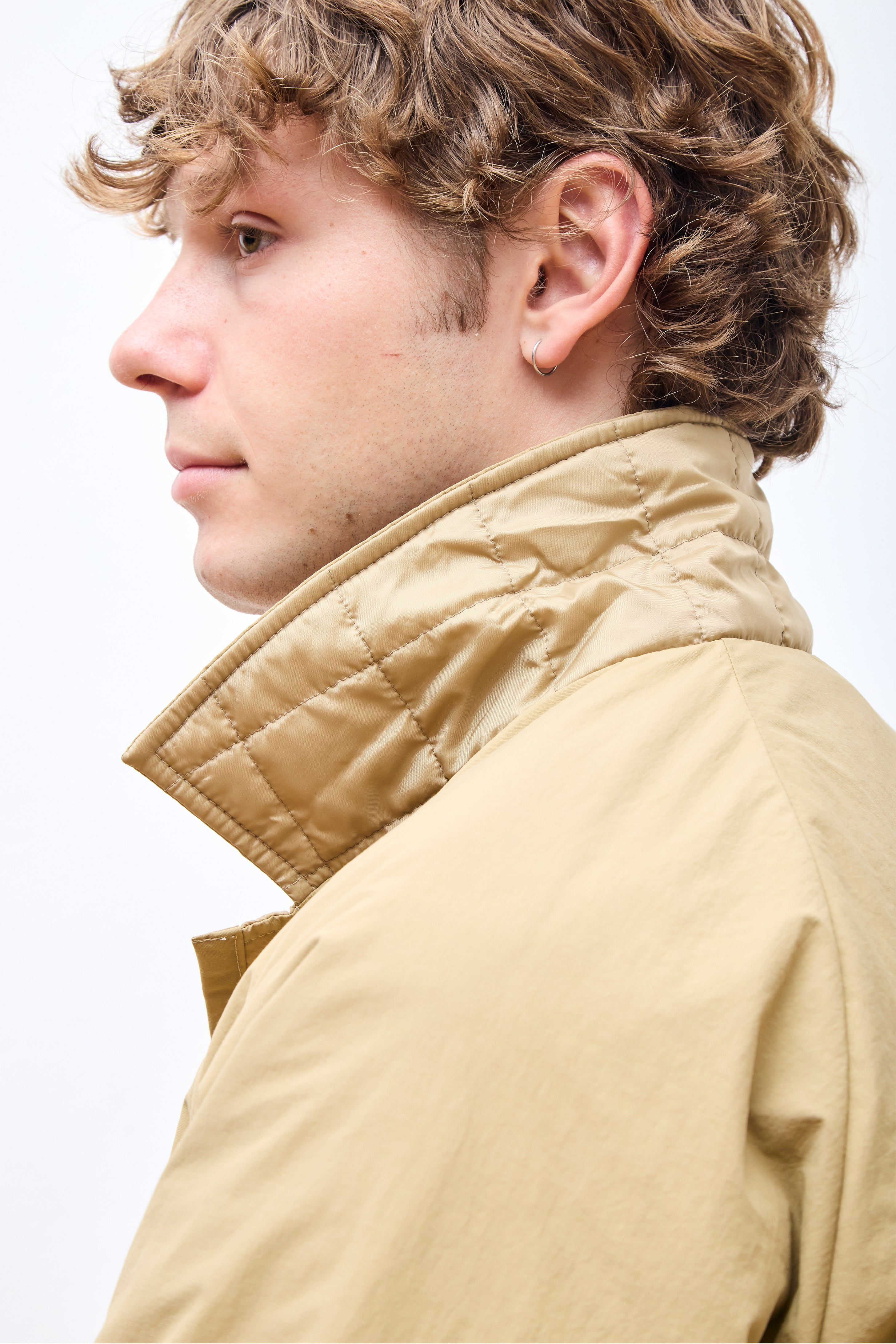 FCQ Button Chantry Mens Beige