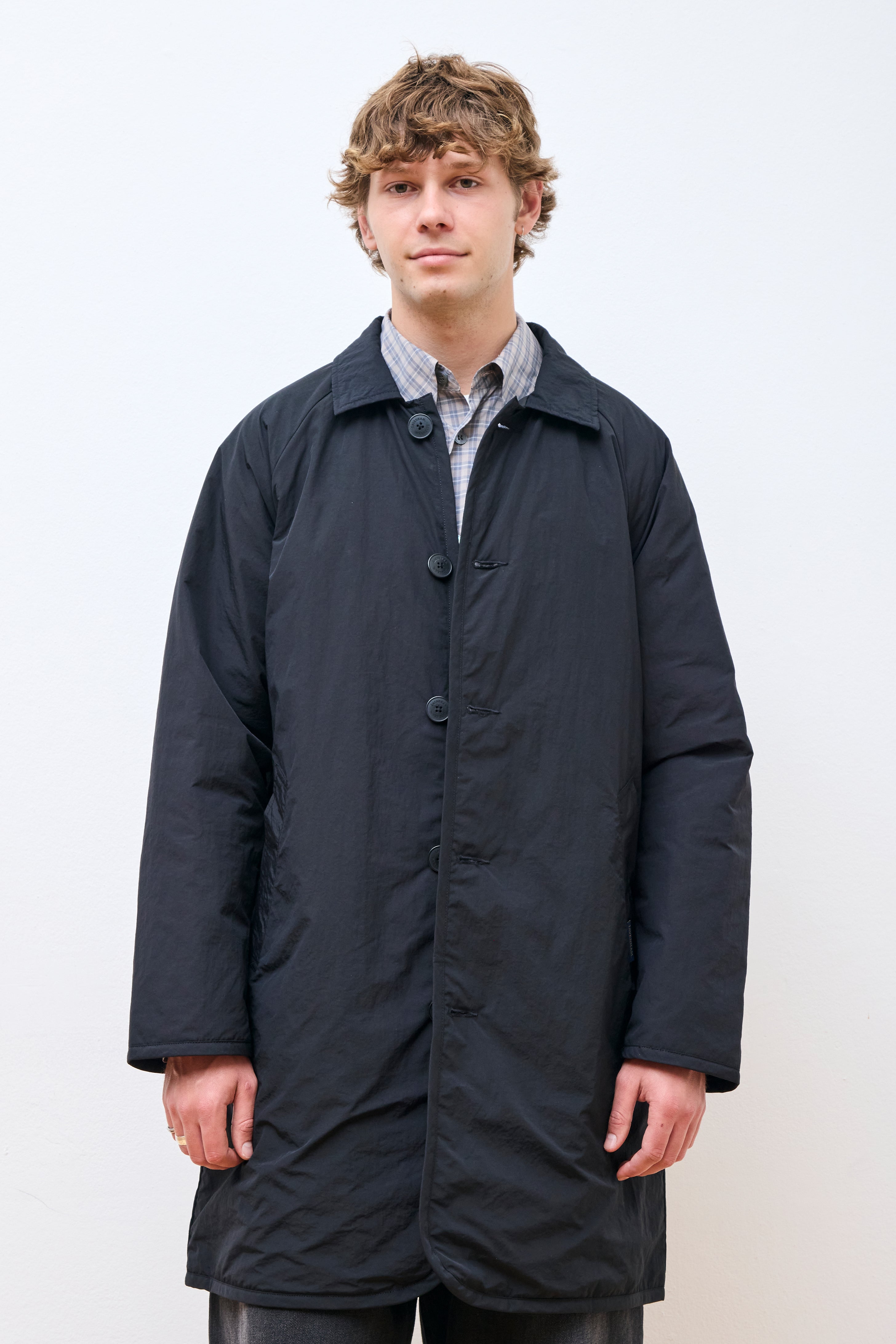 FCQ Button Chantry Mens Black