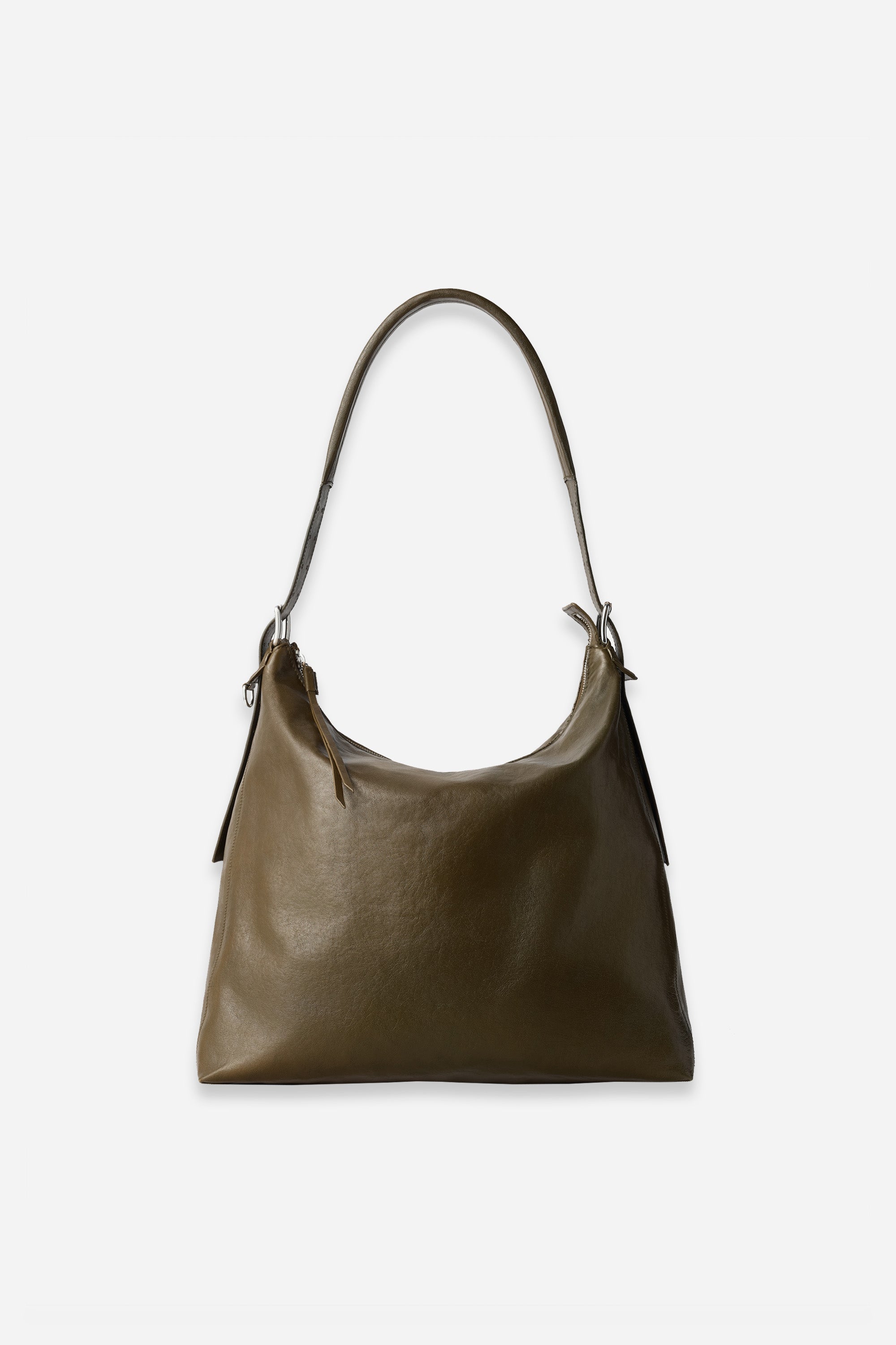 Belted Hobo Bag Dark Bronze