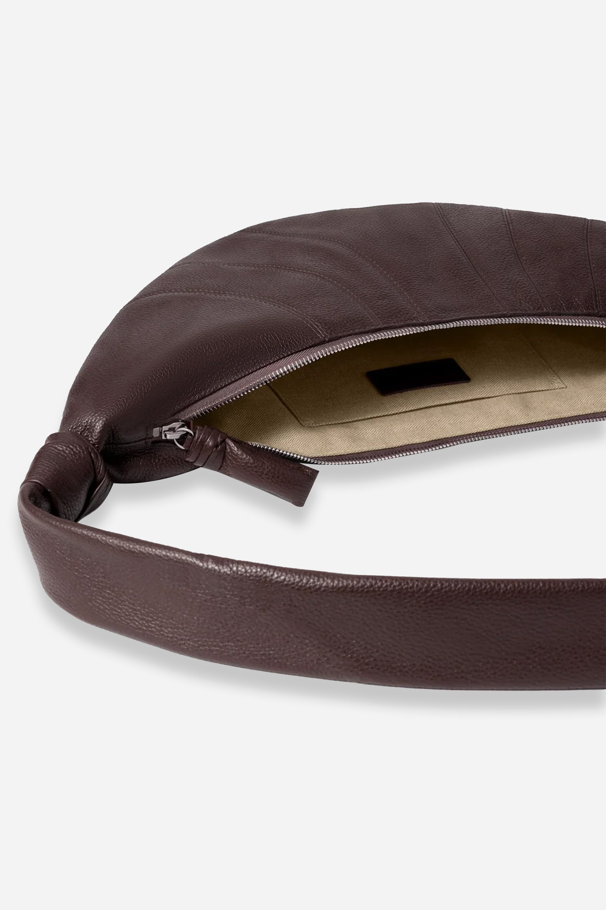 Medium Croissant Bag Tiramisu Grain