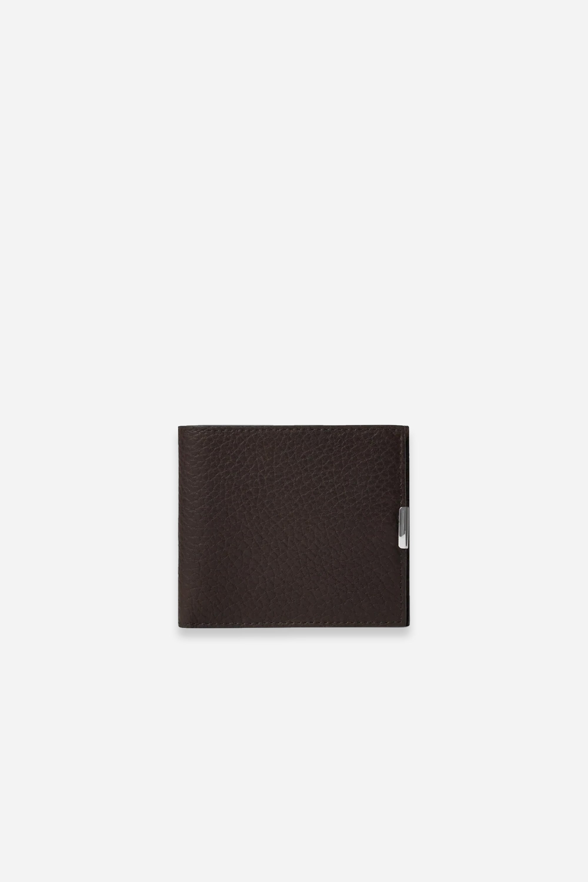 Soft Tab Bifold Wallet Dark Chocolate