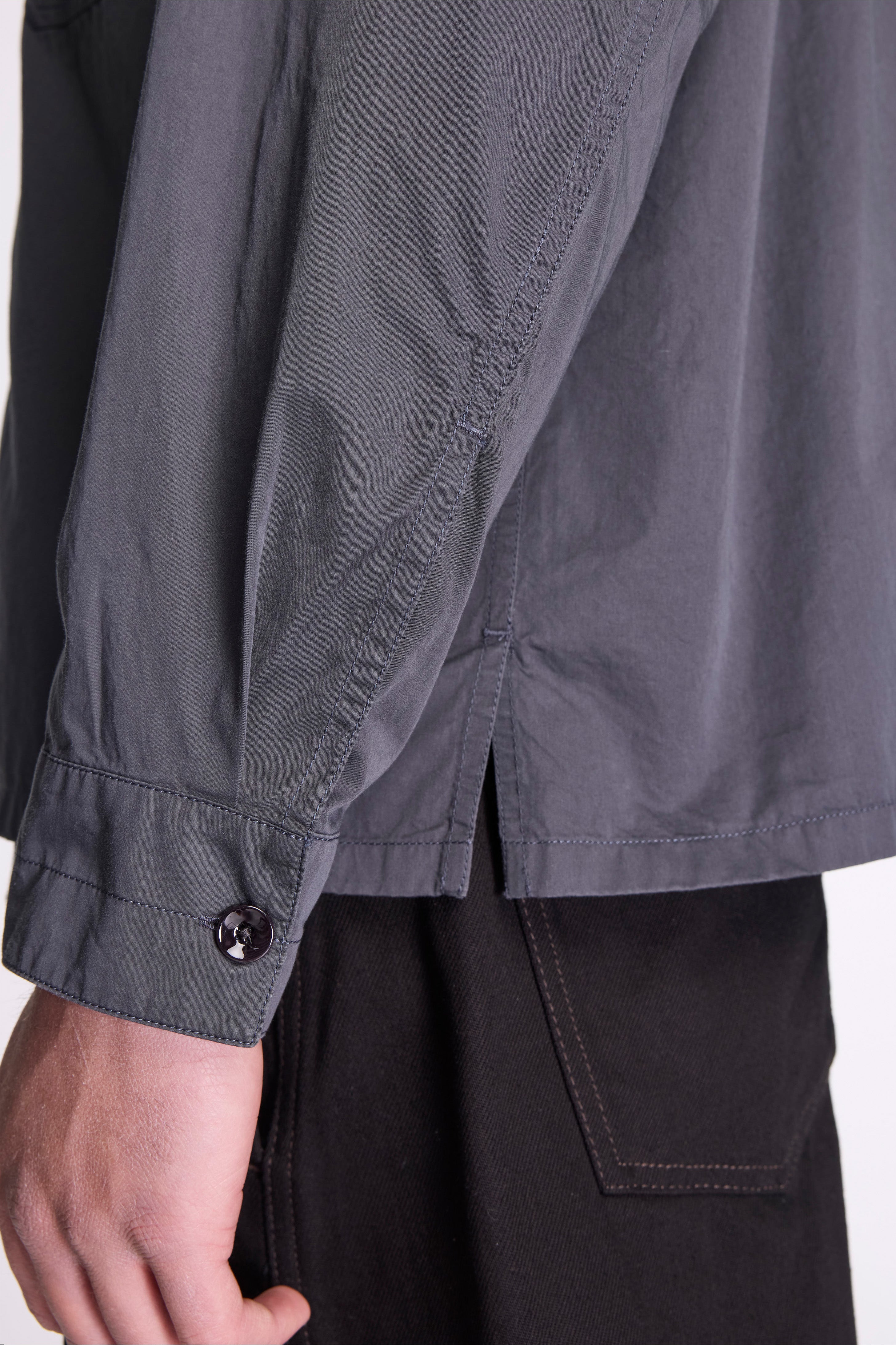 Pyjama Shirt Carbon Grey