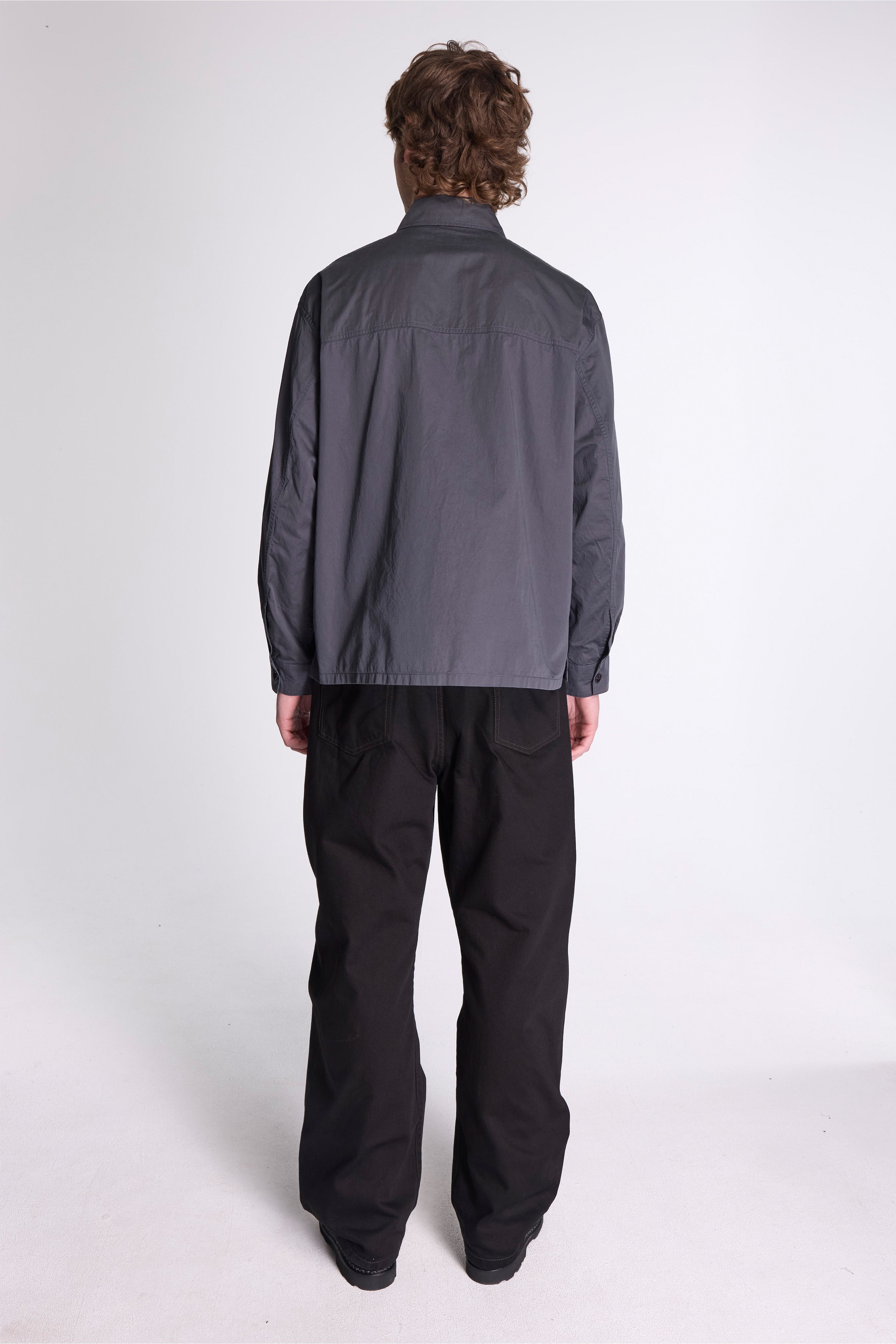 Pyjama Shirt Carbon Grey
