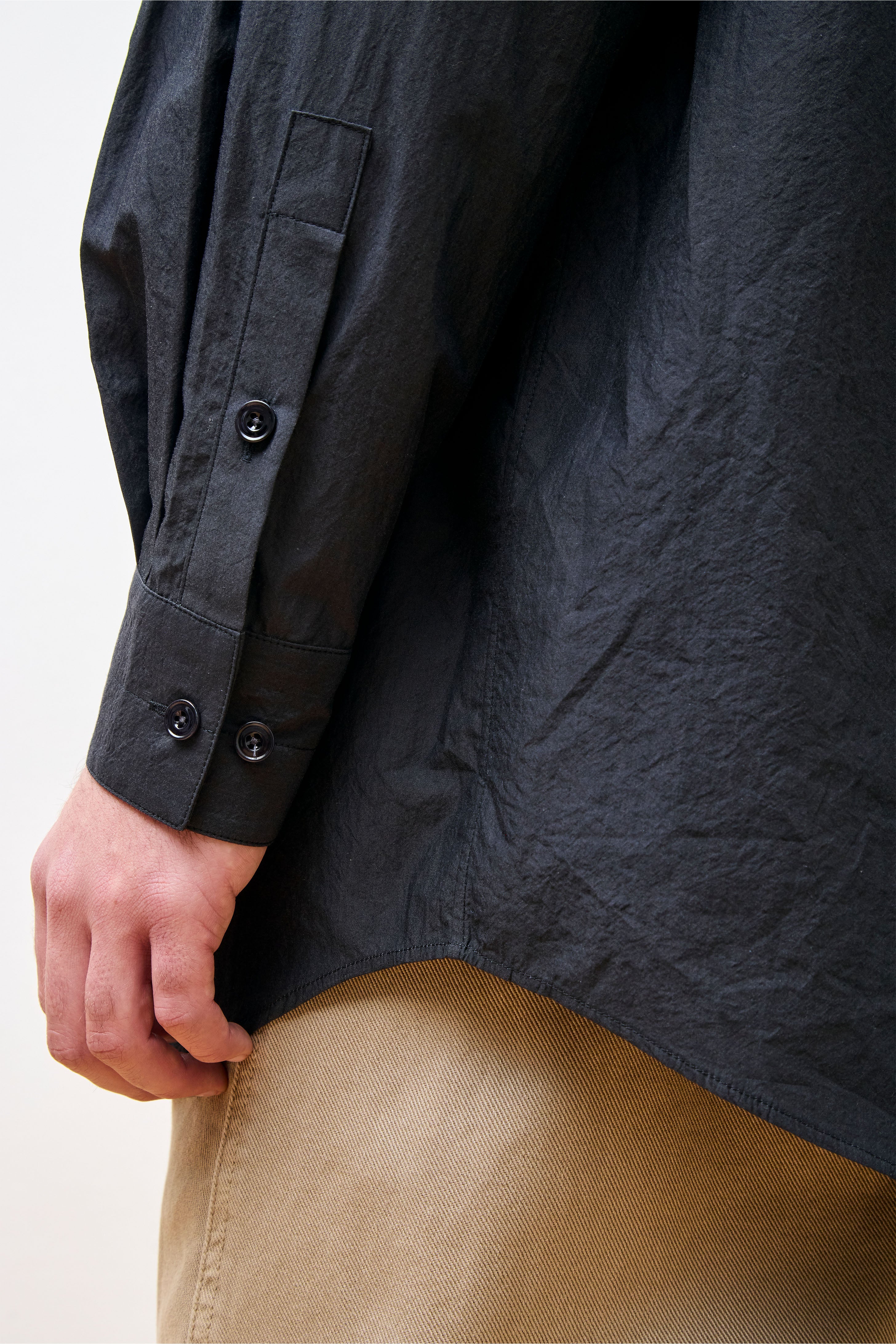 Double Pocket Shirt Charcoal