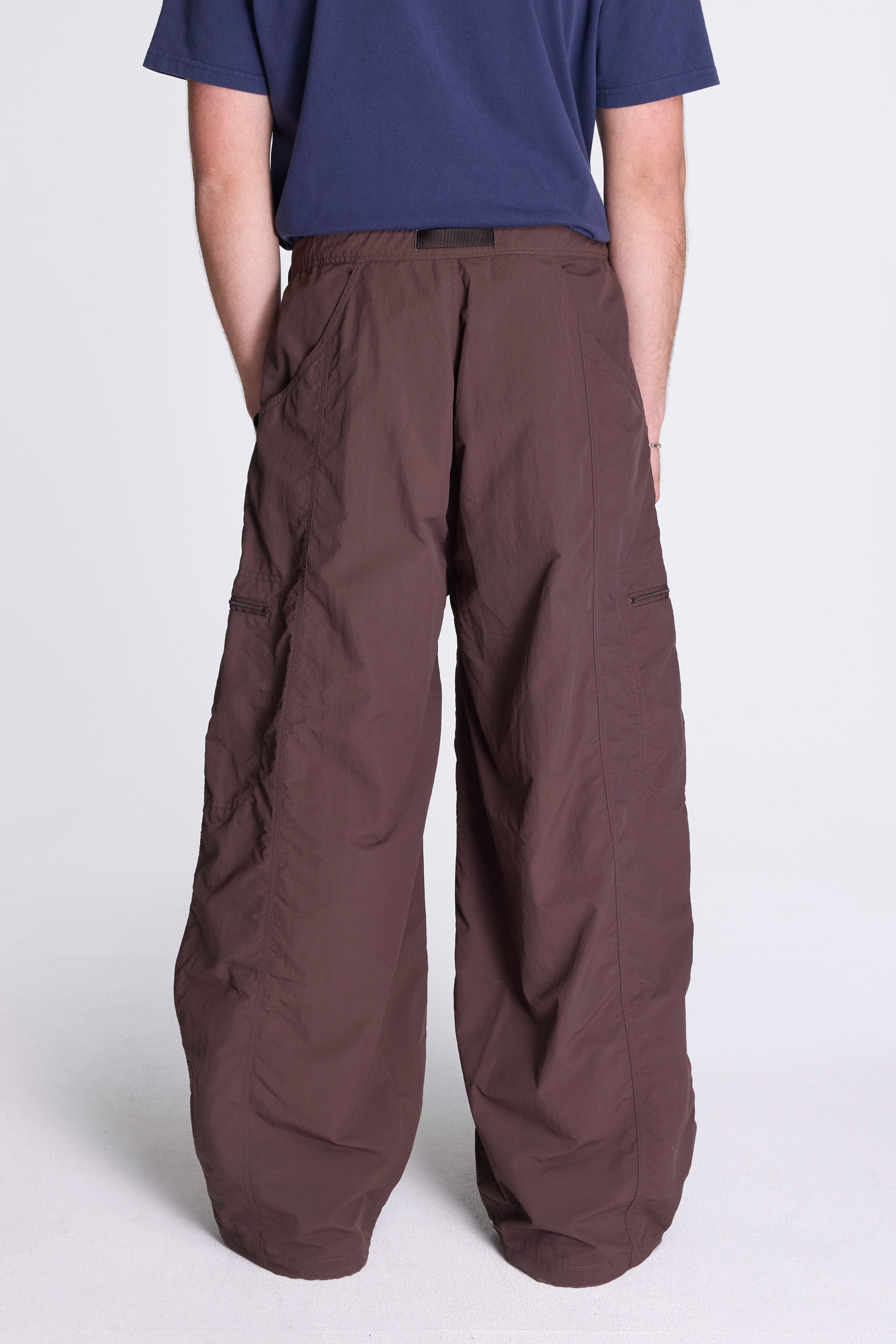 Loose Balloon Pant Deep Brown