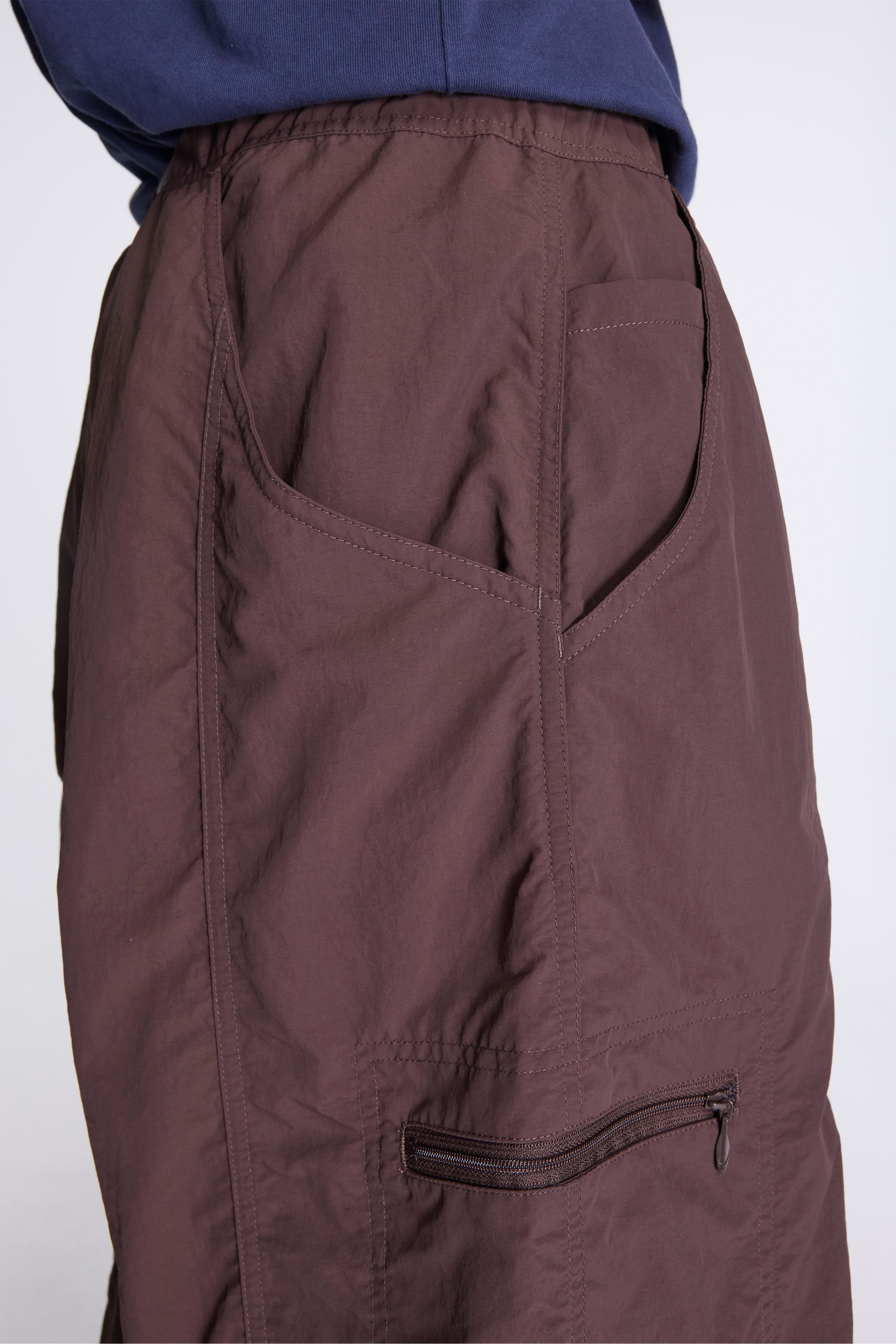 Loose Balloon Pant Deep Brown