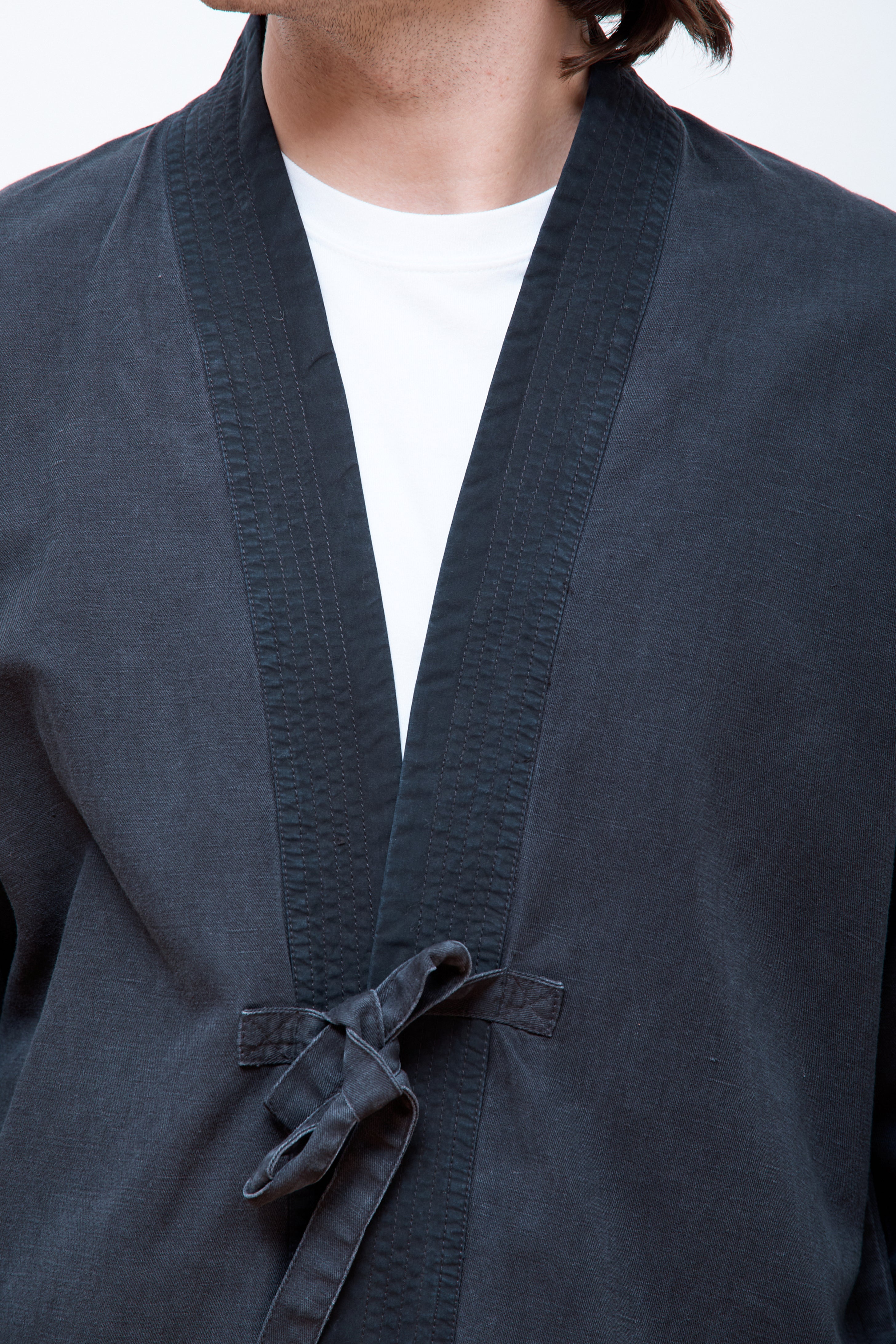 Hemp Hanten Shirt Black