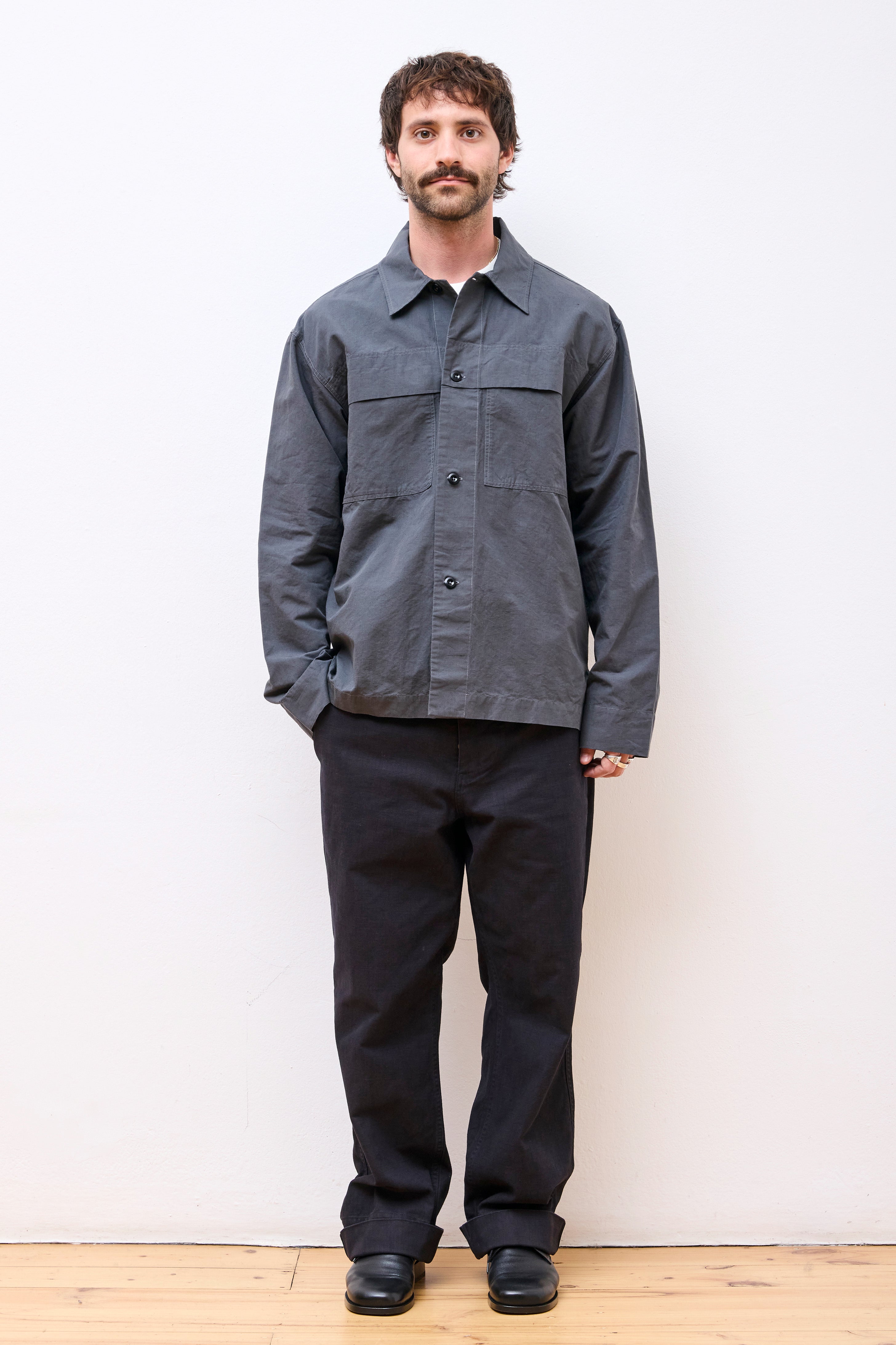 MHL Storm Flap Shirt Carbon