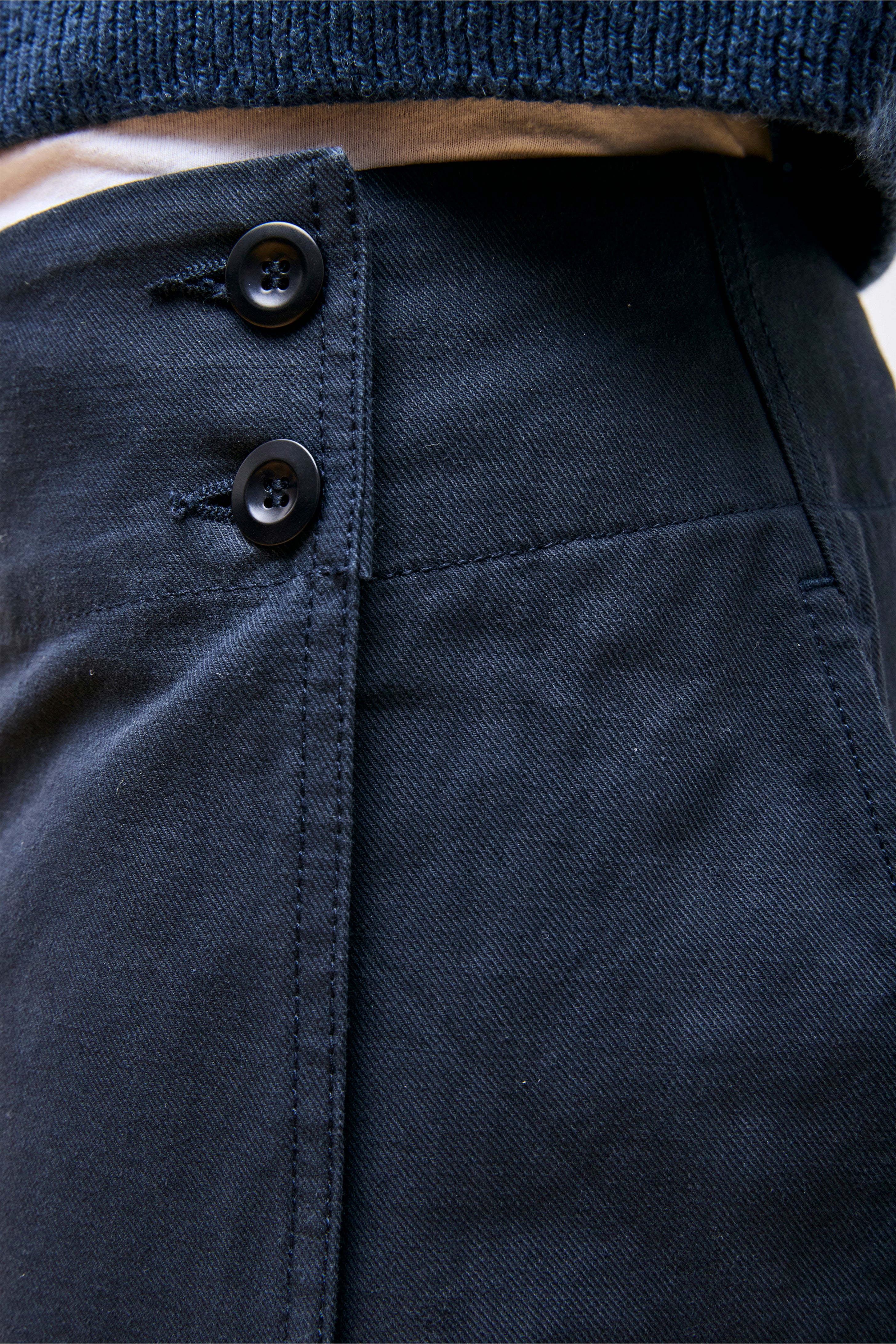 MHL Wrap Overskirt Navy