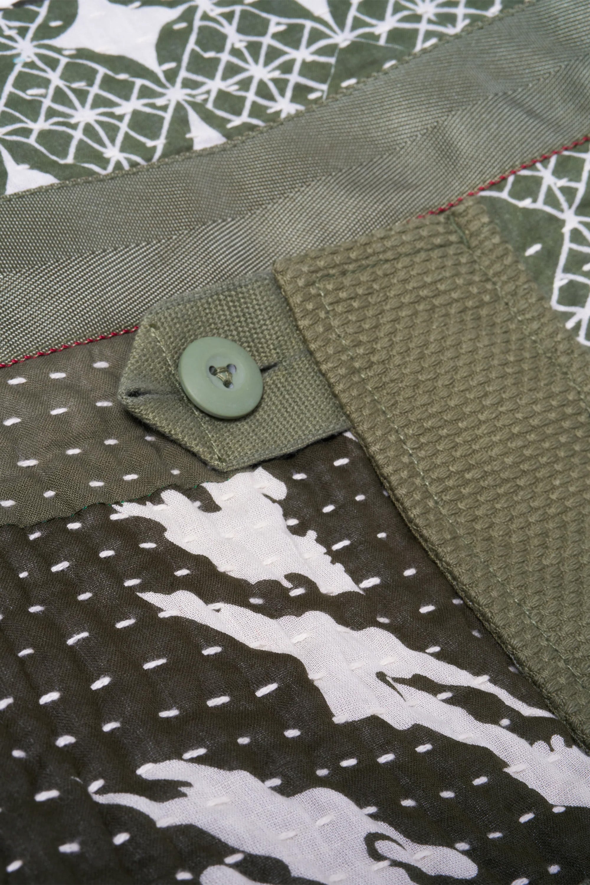 Maha Dry Goods Tote Bag Ecru/Olive