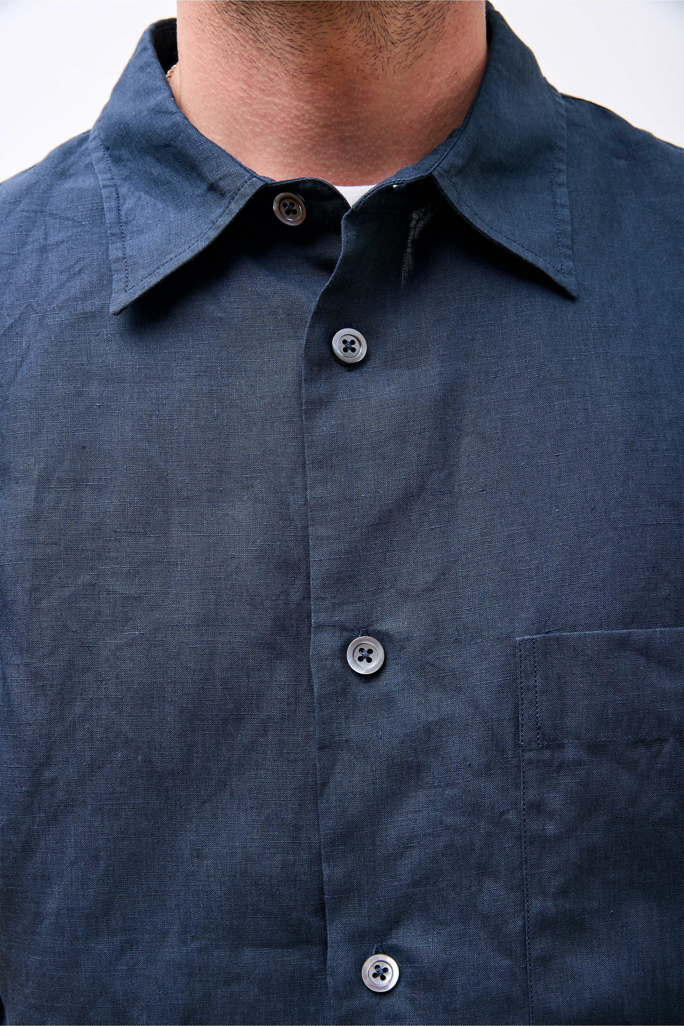 Basic Shirt Dark Navy