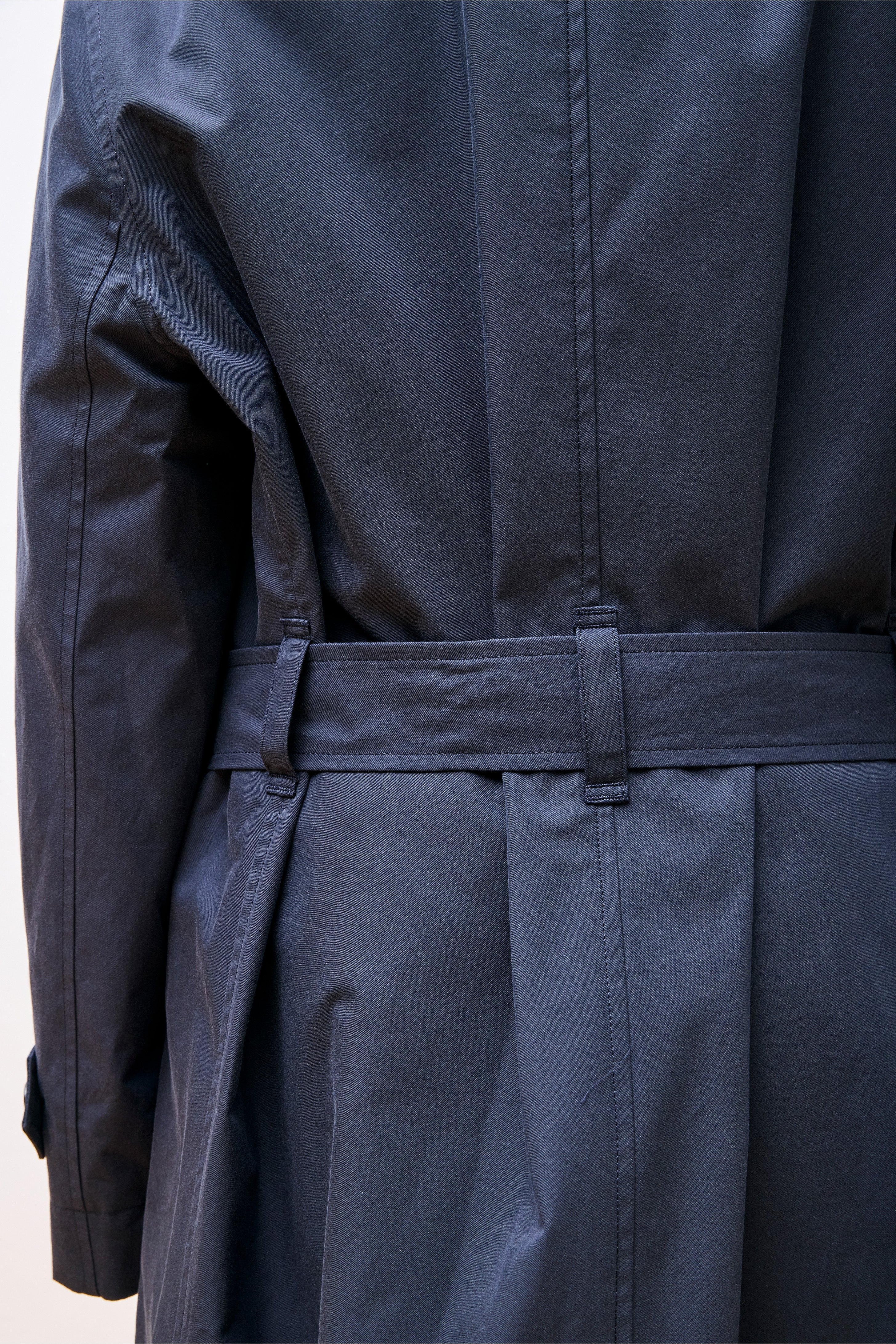 Fly Front Mac Navy