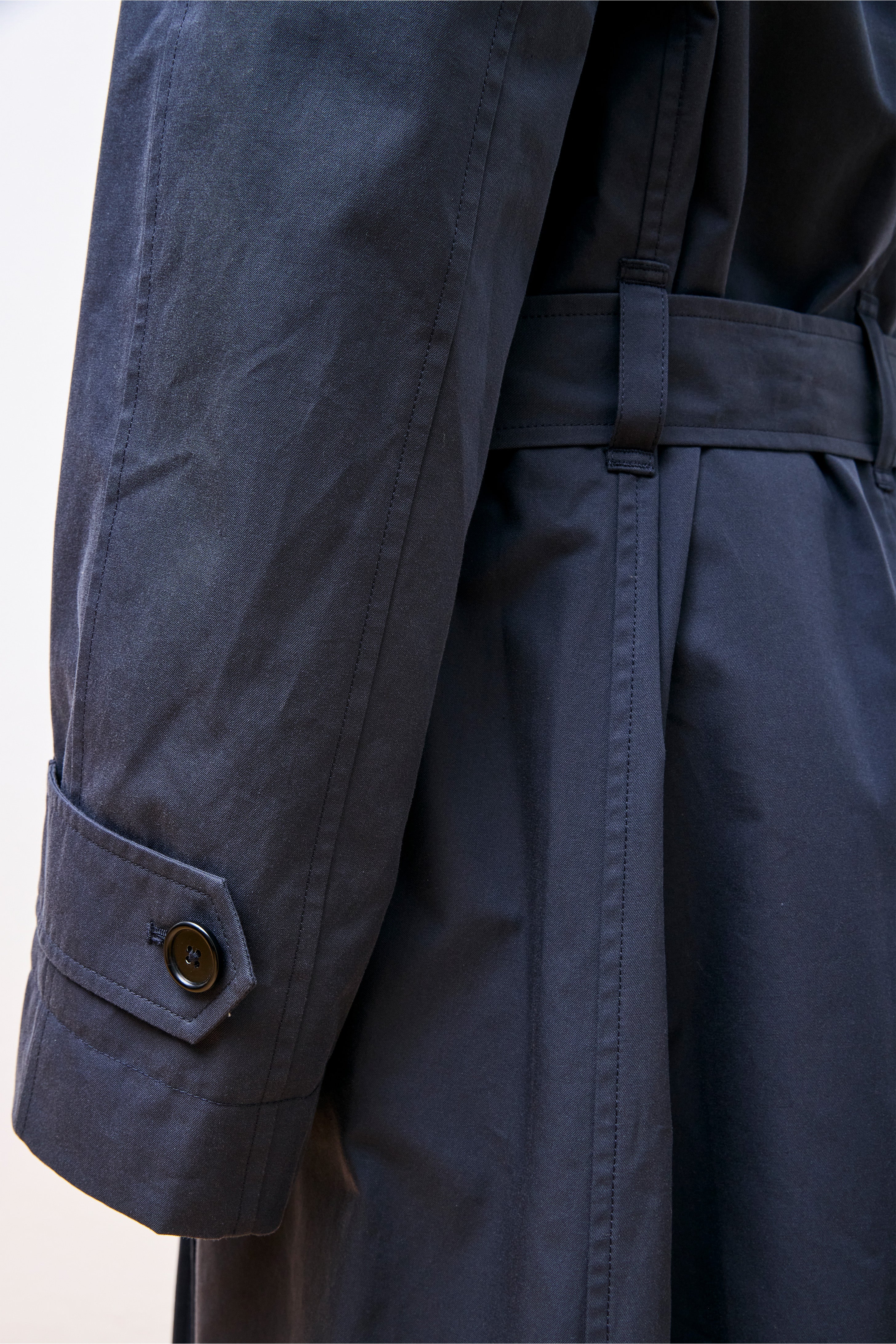 Fly Front Mac Navy