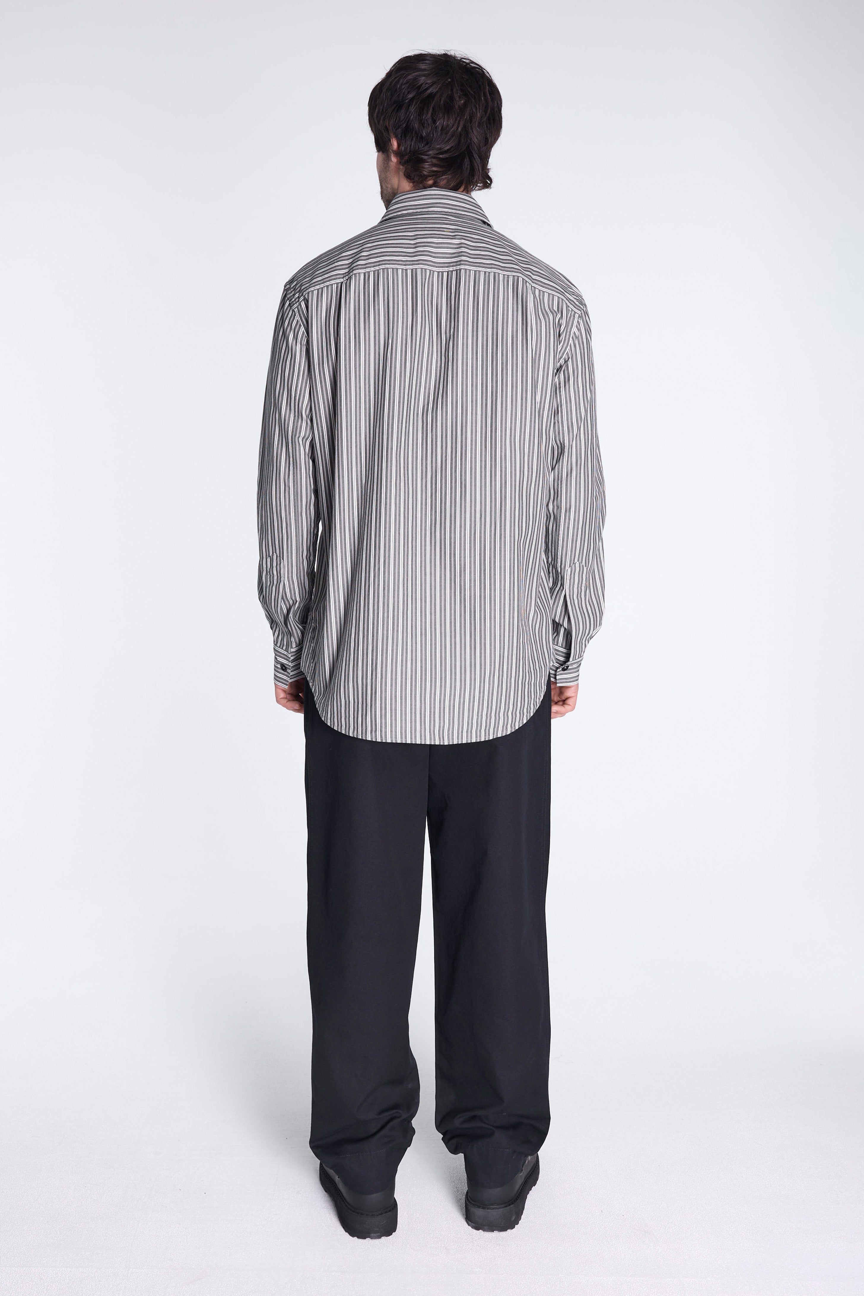 MHL Basic Shirt Forest/Grey/Off White