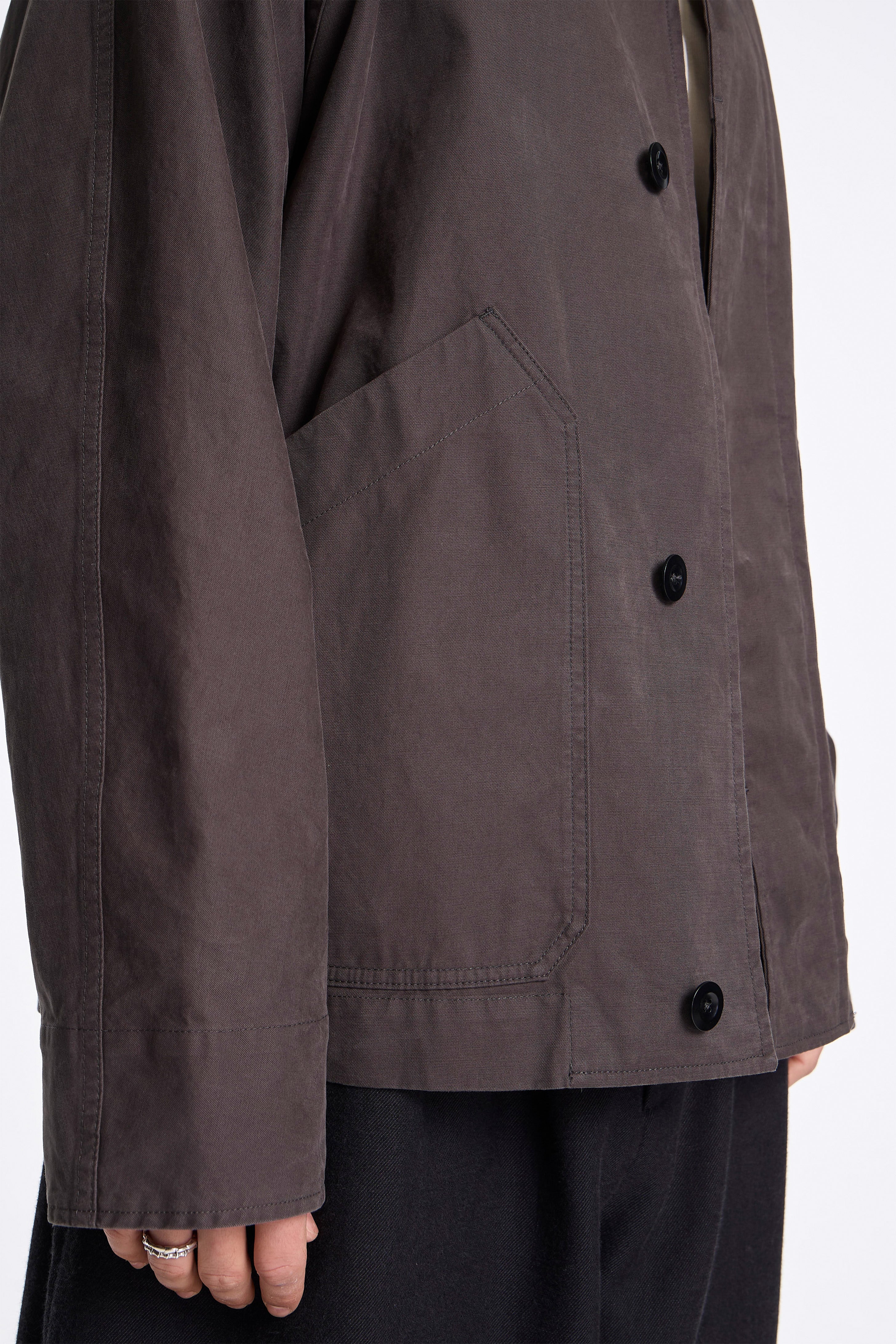 MHL Raglan Jacket Ebony