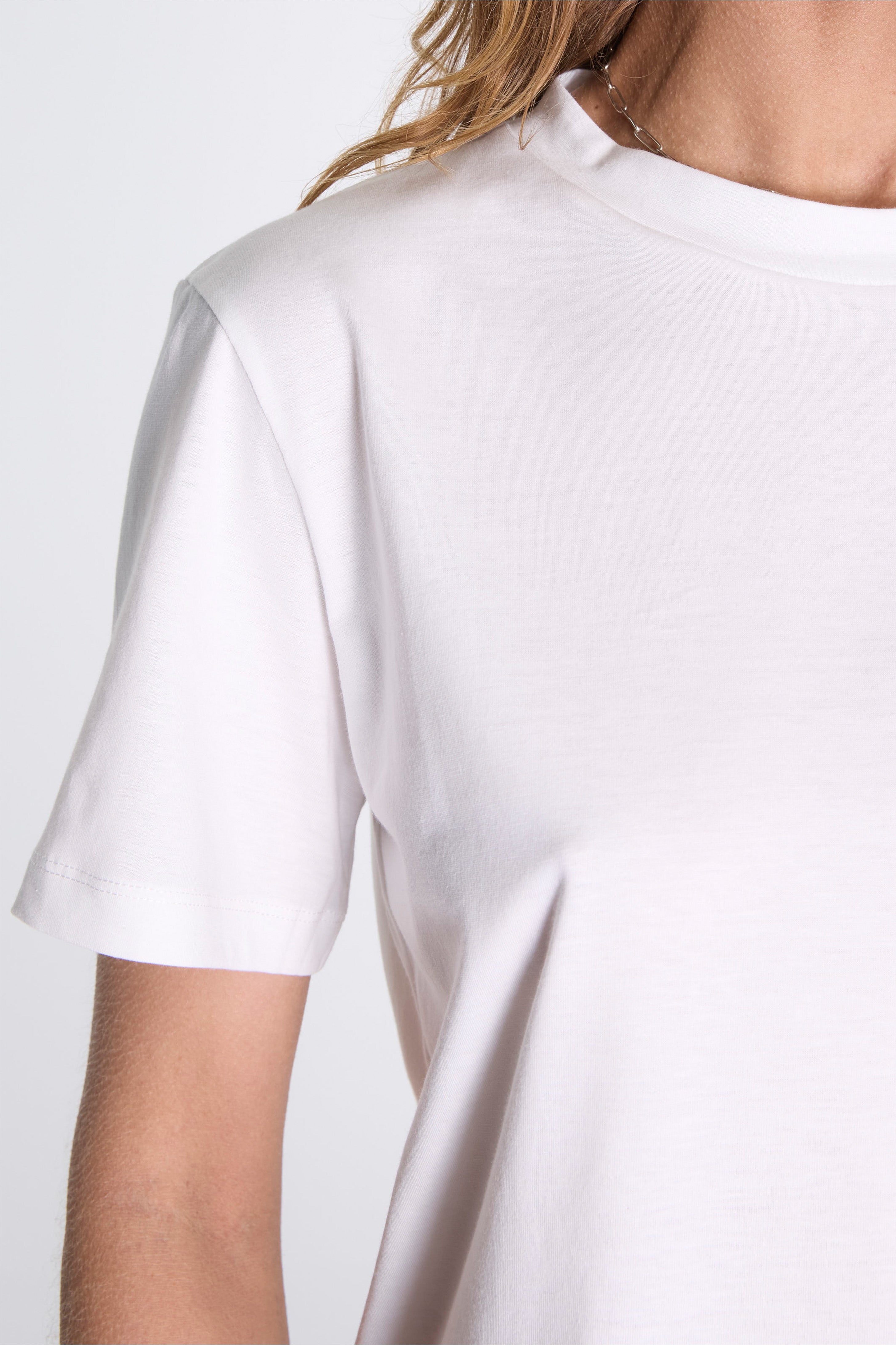 Womens Boys T-Shirt Off White