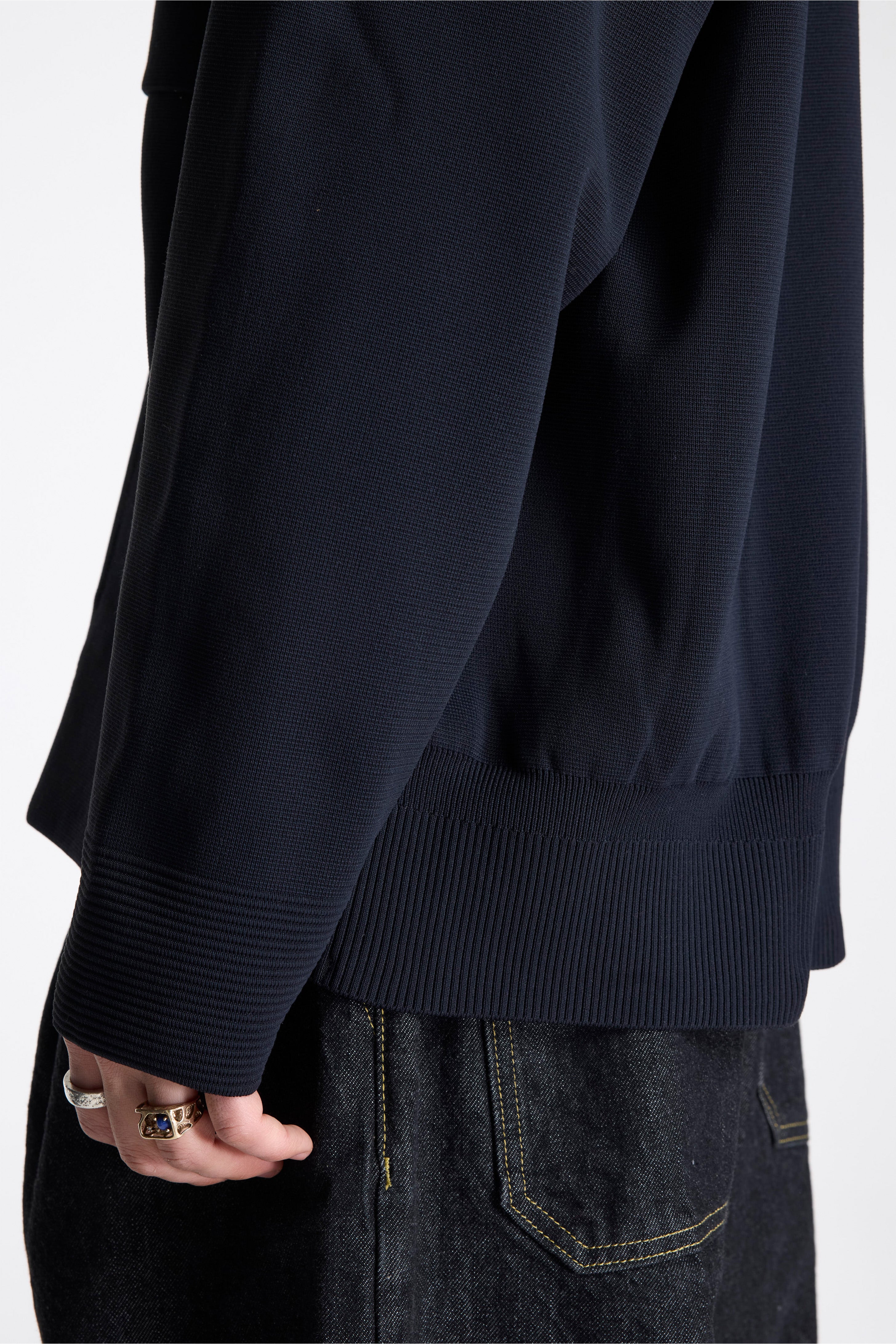 Milan Hoodie Jacket Black