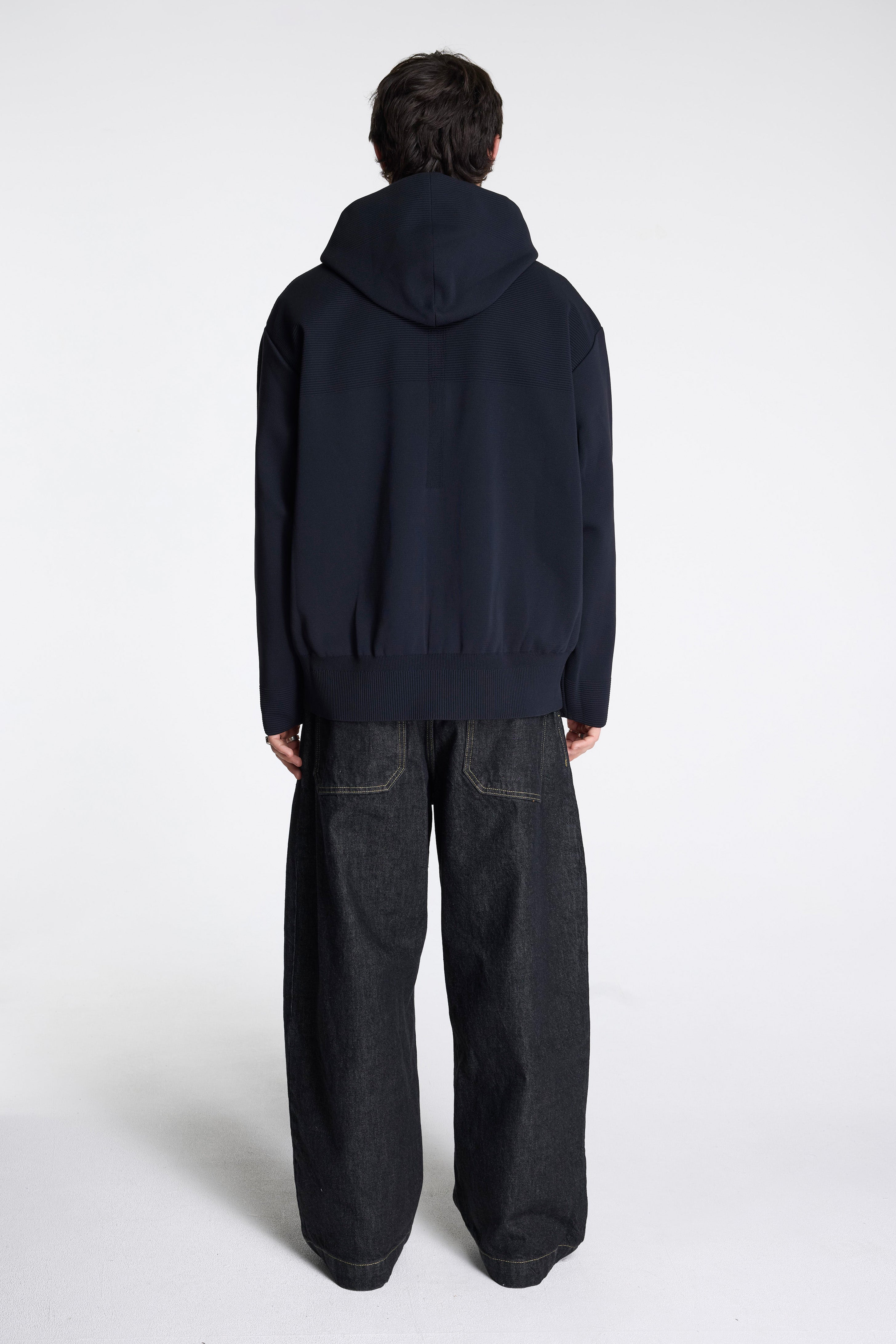Milan Hoodie Jacket Black