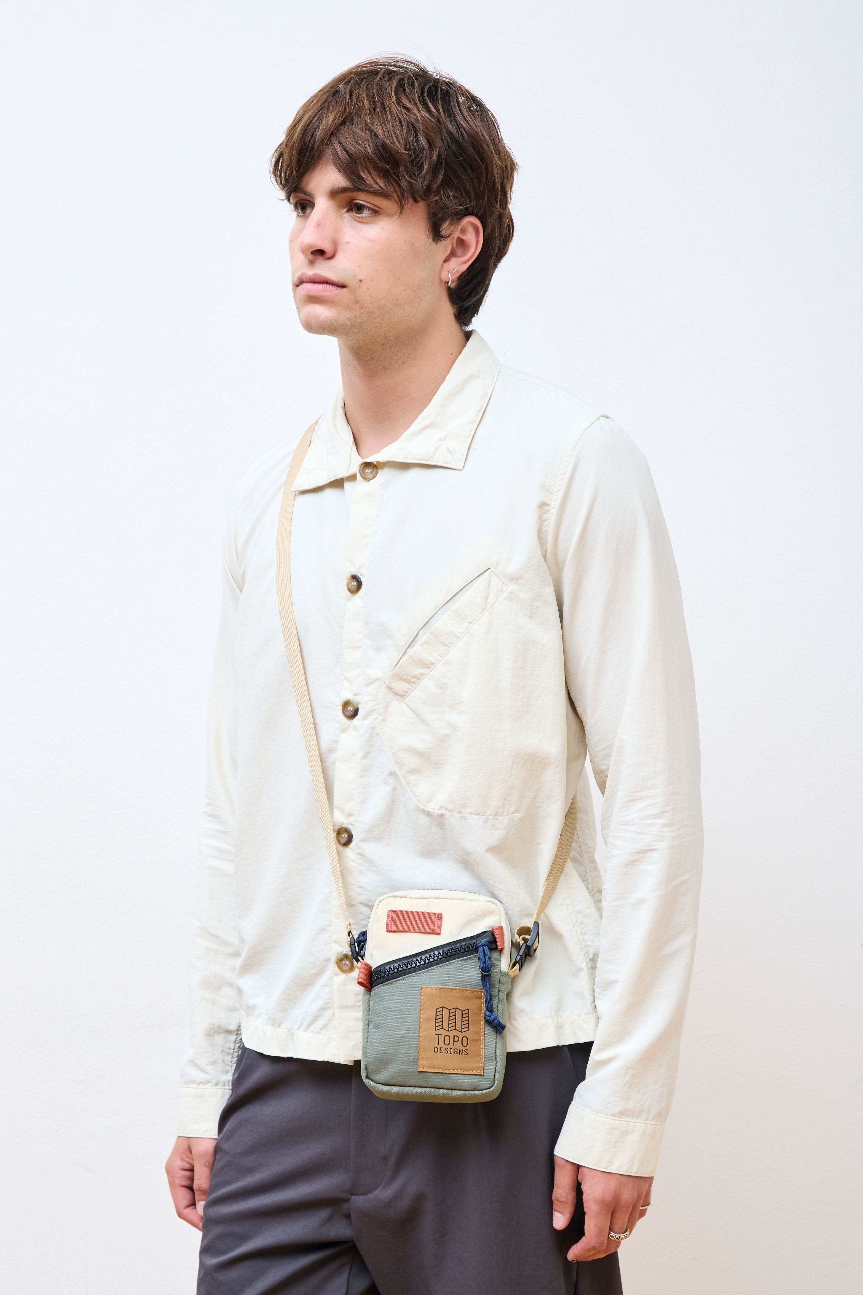 Mini Shoulder Bag  Bone White/Beetle