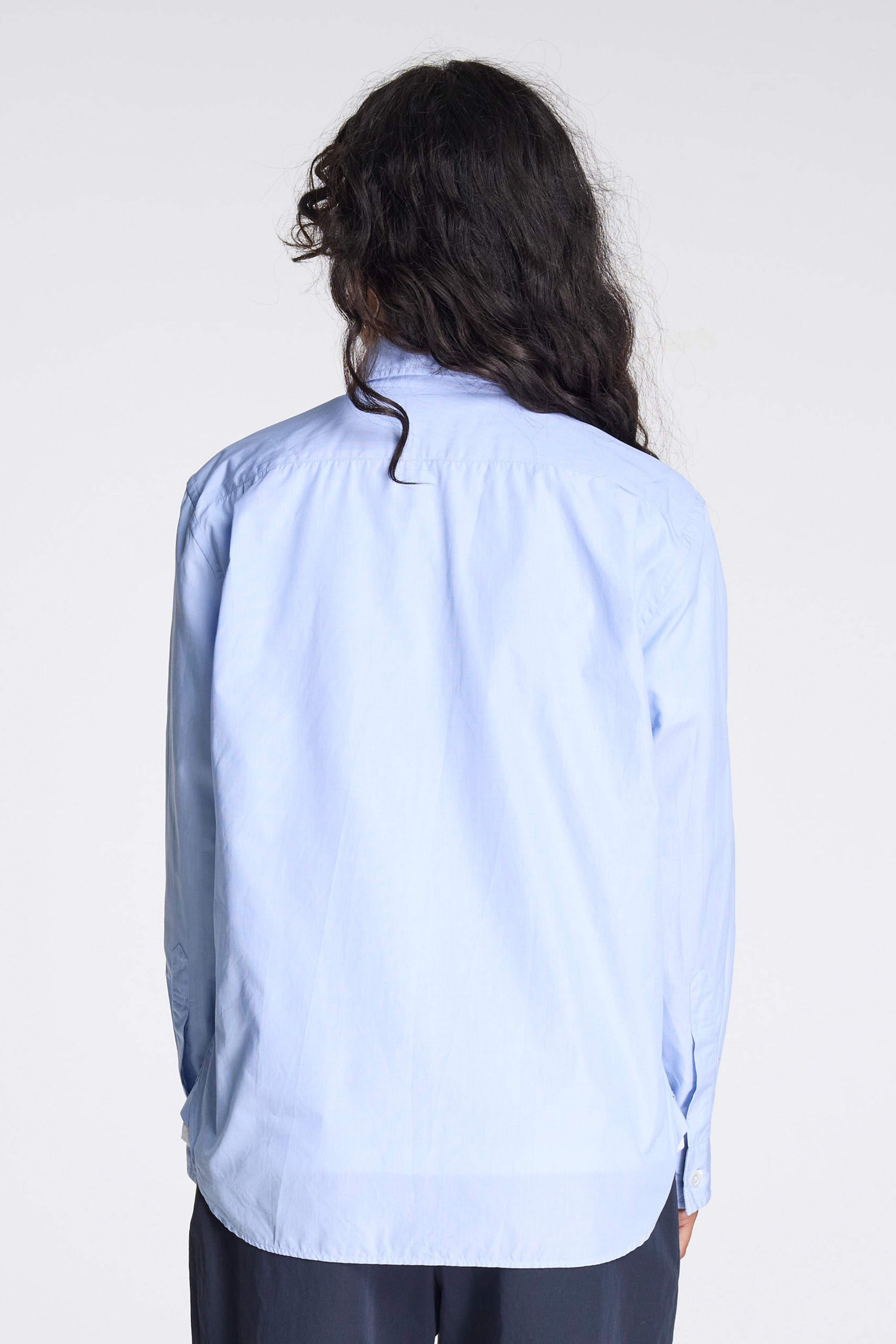 Monogram Shirt Soft Blue