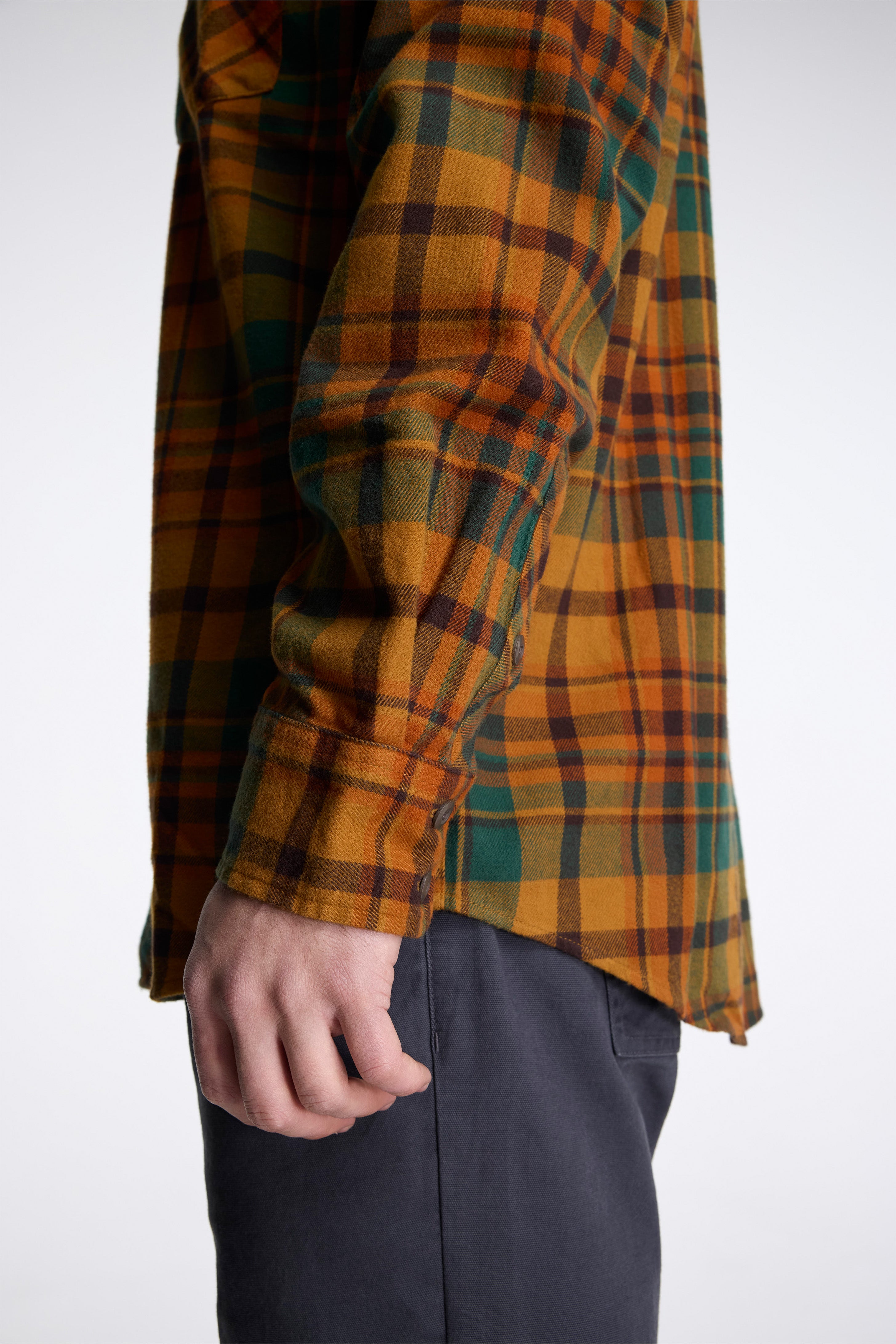 Mountain Shirt Long Sleeve Mens Chai Multi