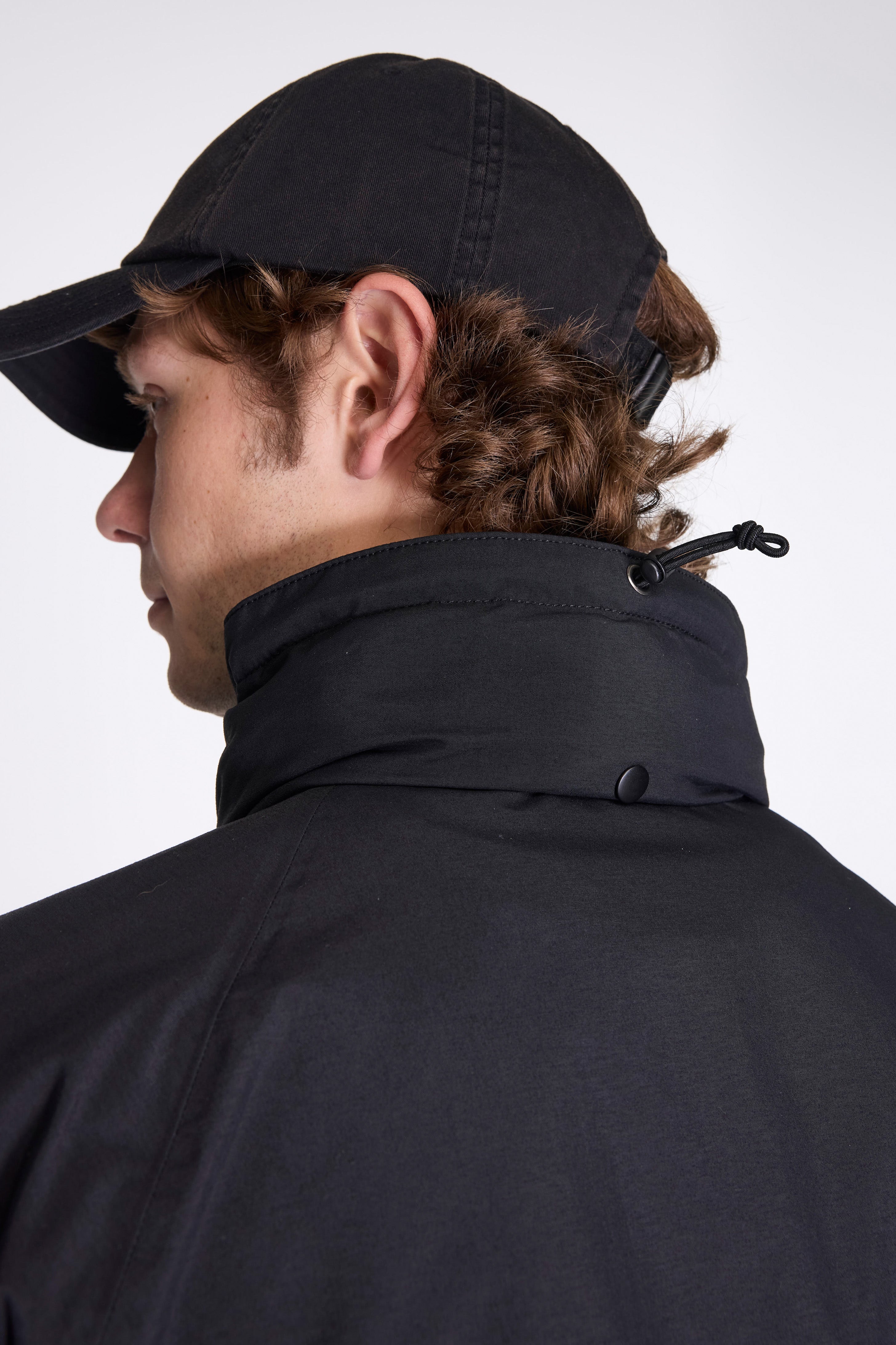 2L Nylon Gore-Tex Cruiser Coat Black
