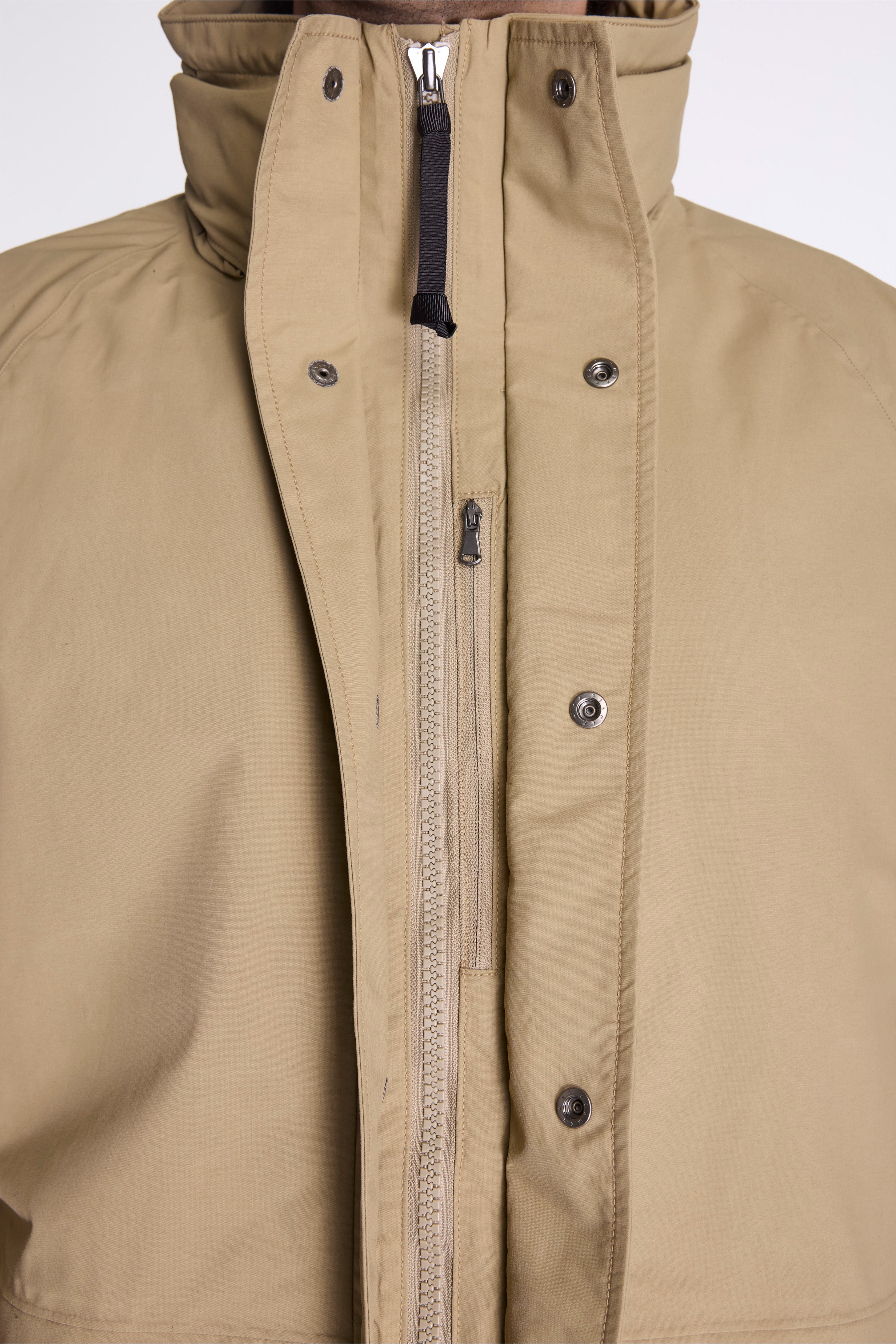 2L Nylon Gore-Tex Cruiser Coat Khaki Beige