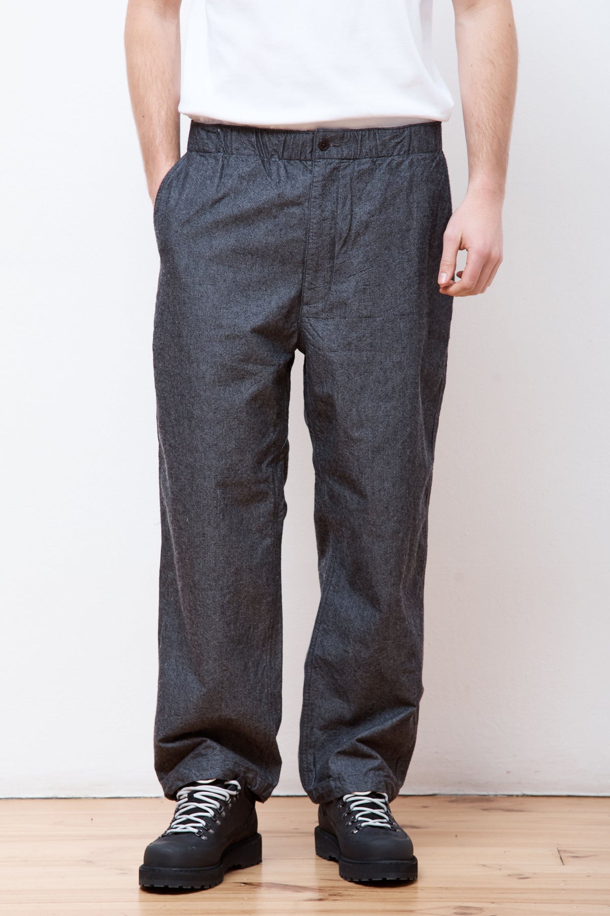 Nanamica Cotton Wool Mariner Pants Heather Gray