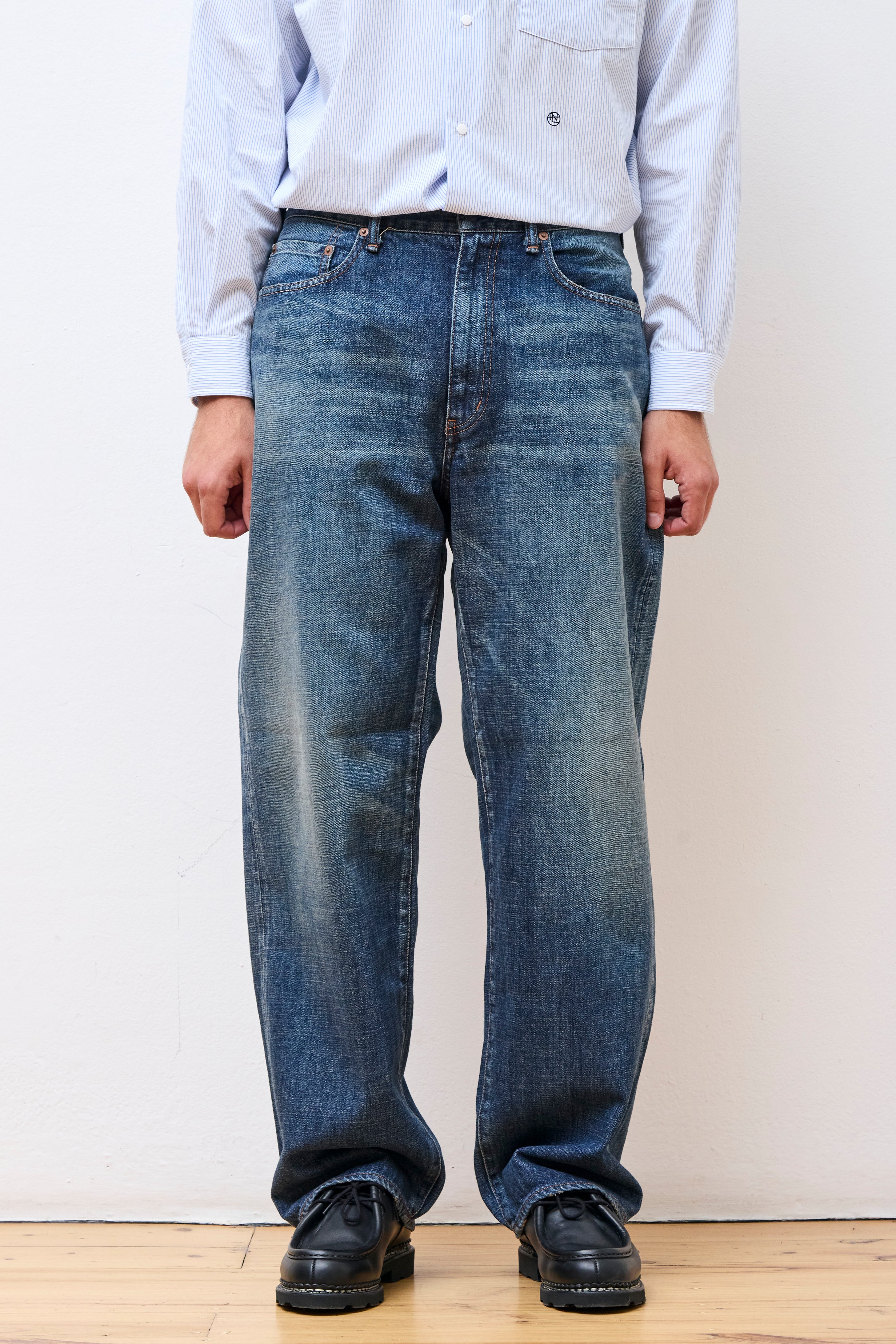 Selvage Denim Pants Vintage Indigo