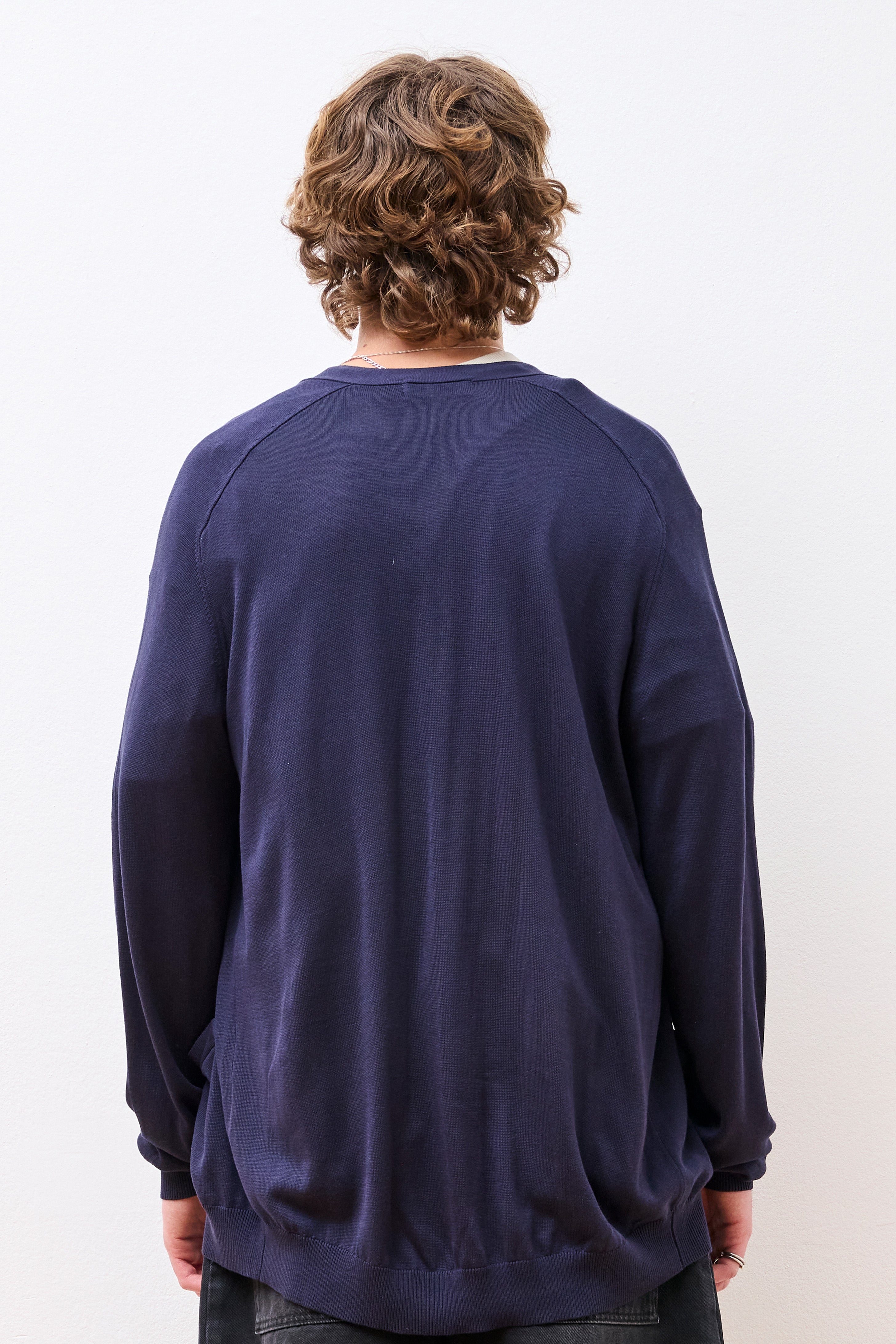 Dweller Cardigan
Silk Yarn Dk. Navy
