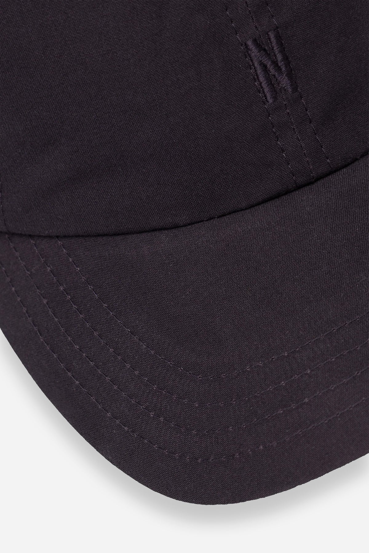 Wax Cotton 6-Panel Cap Darkest Purple