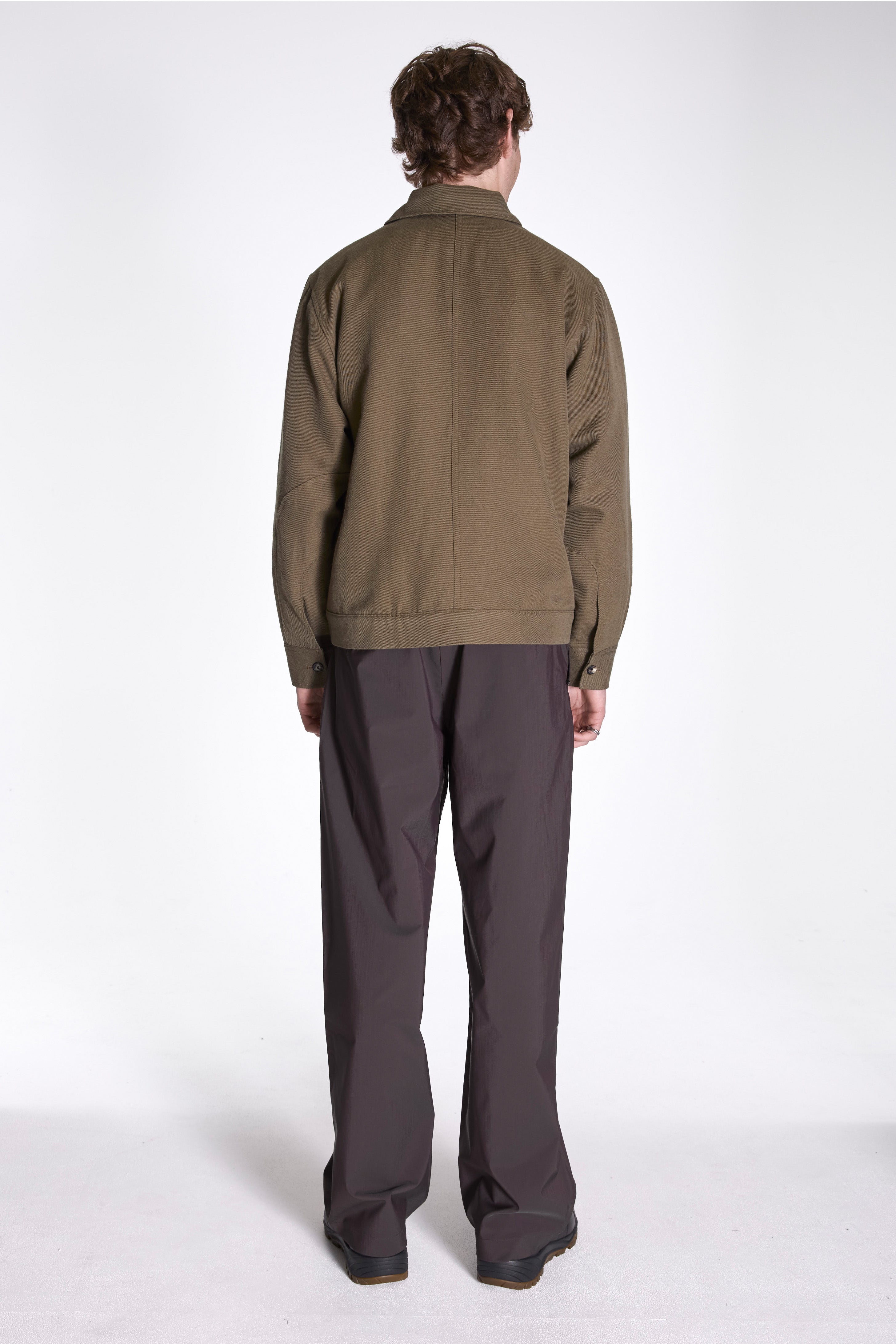 Aksel Cavalry Cotton Wool Windstopper Jacket Olive Night