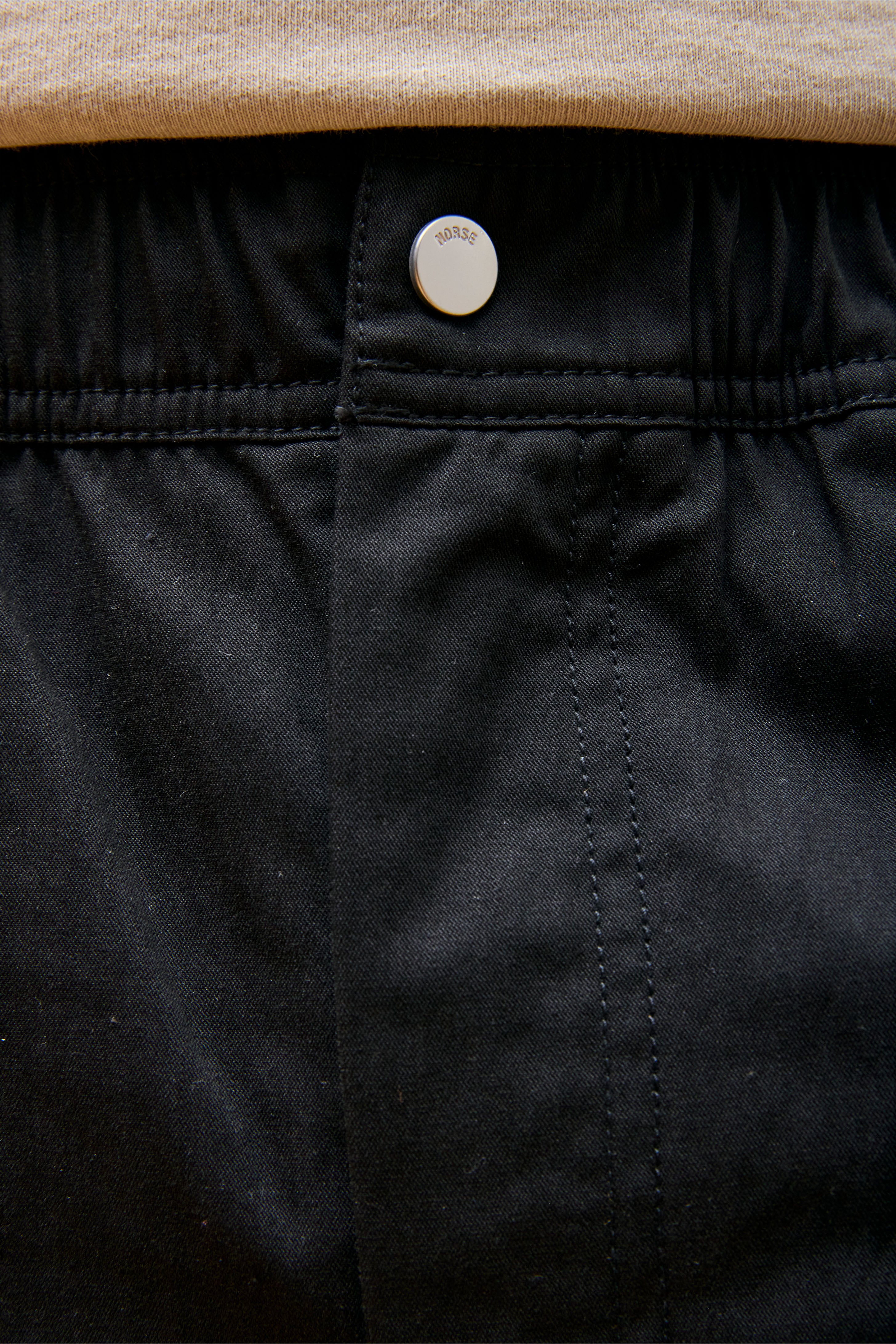 Ragnar Fine Broken Twill Black