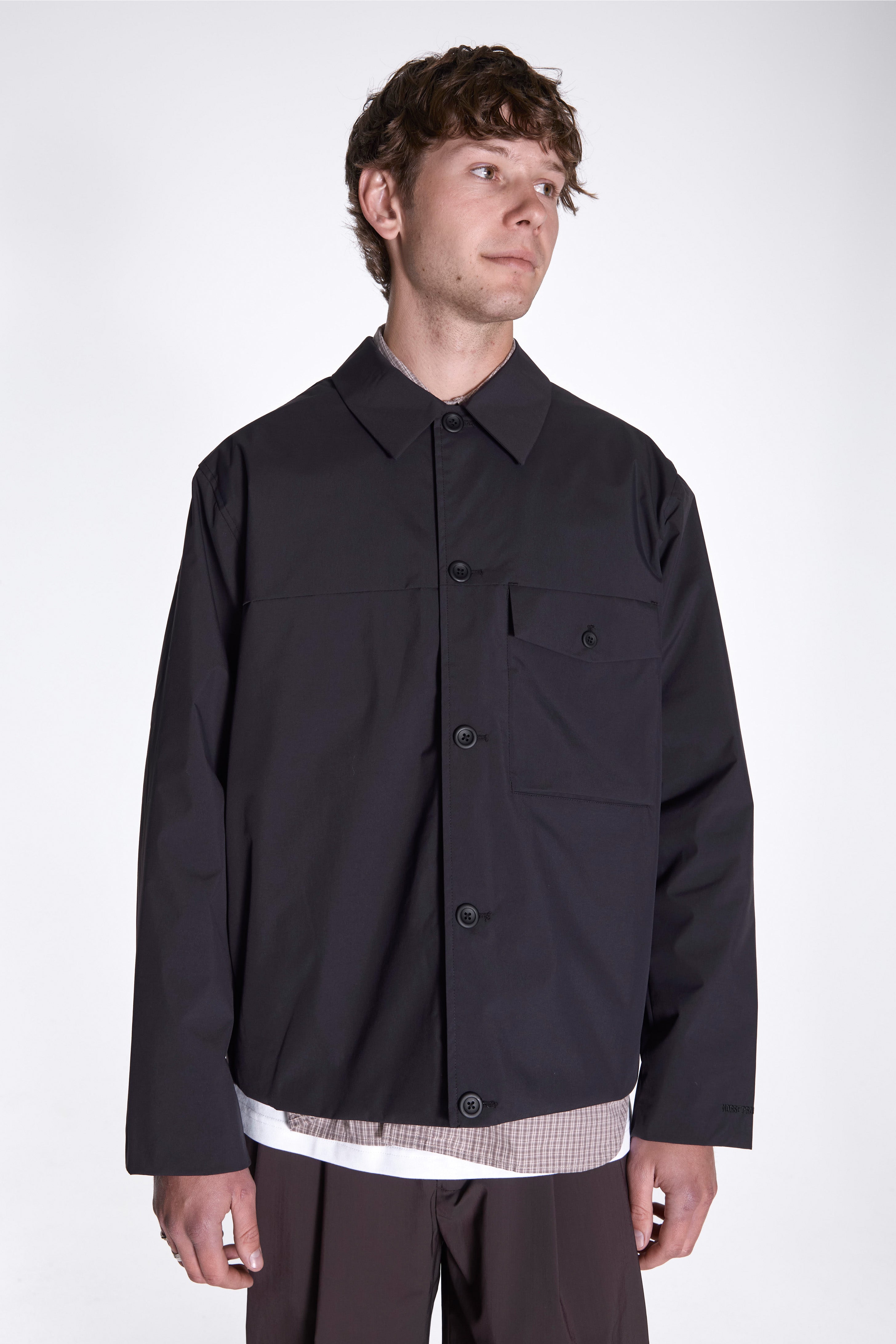 Marcus Windstopper Overshirt Black