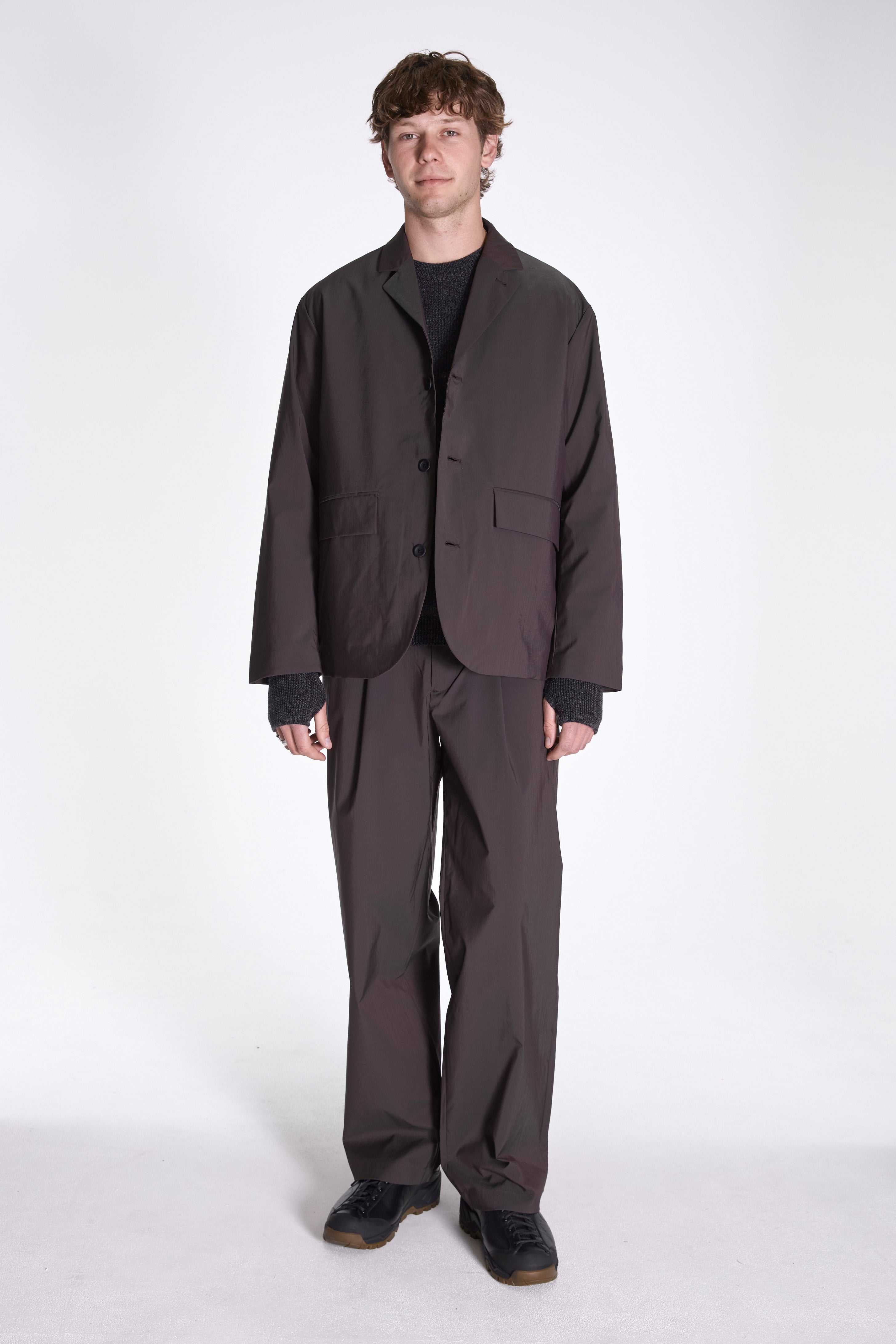 Nilas Alpinix Smart Merino Jacket Seal Brown