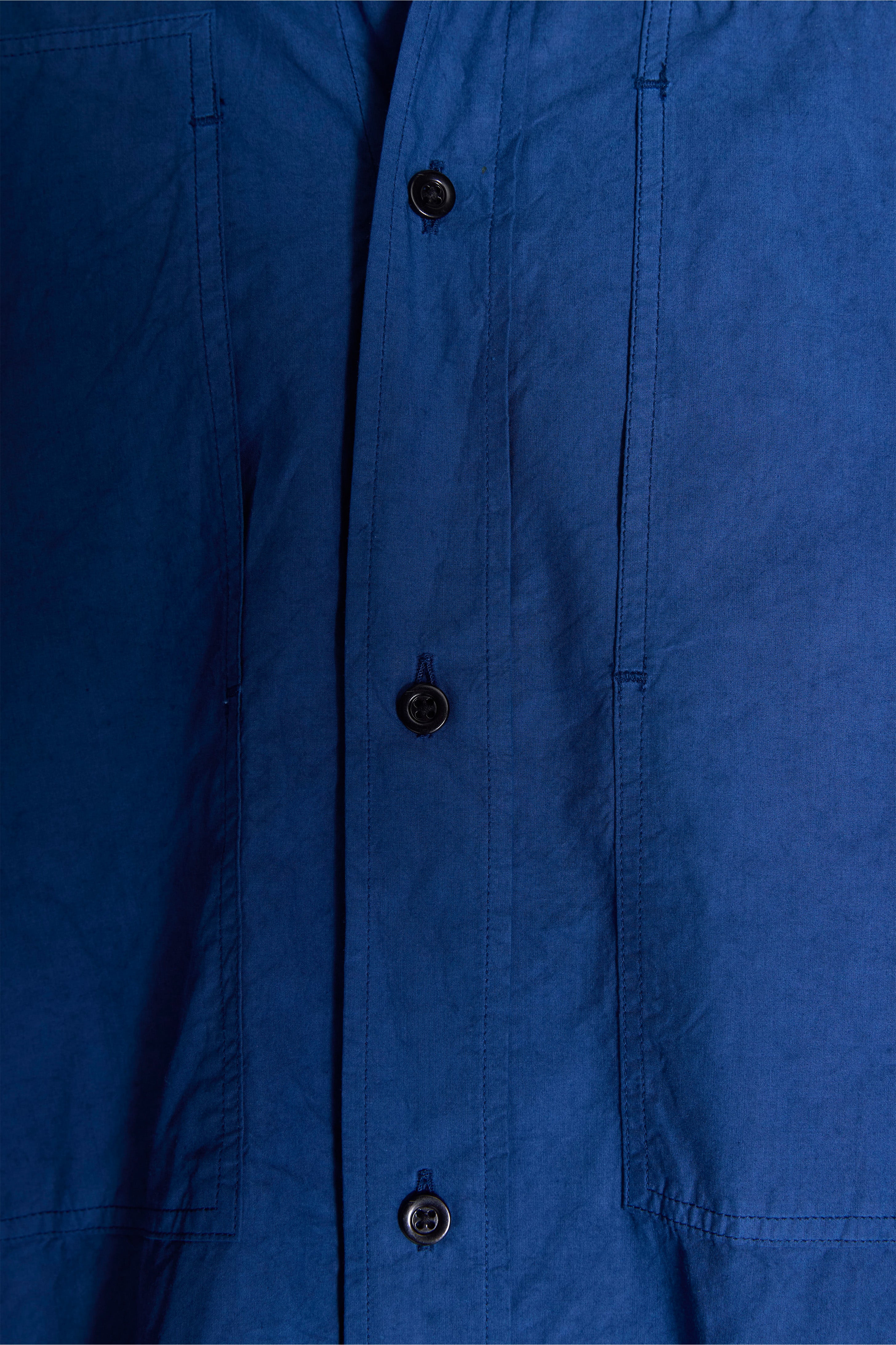 Ole Fatigue Cotton Tencel Shirt Estate Blue
