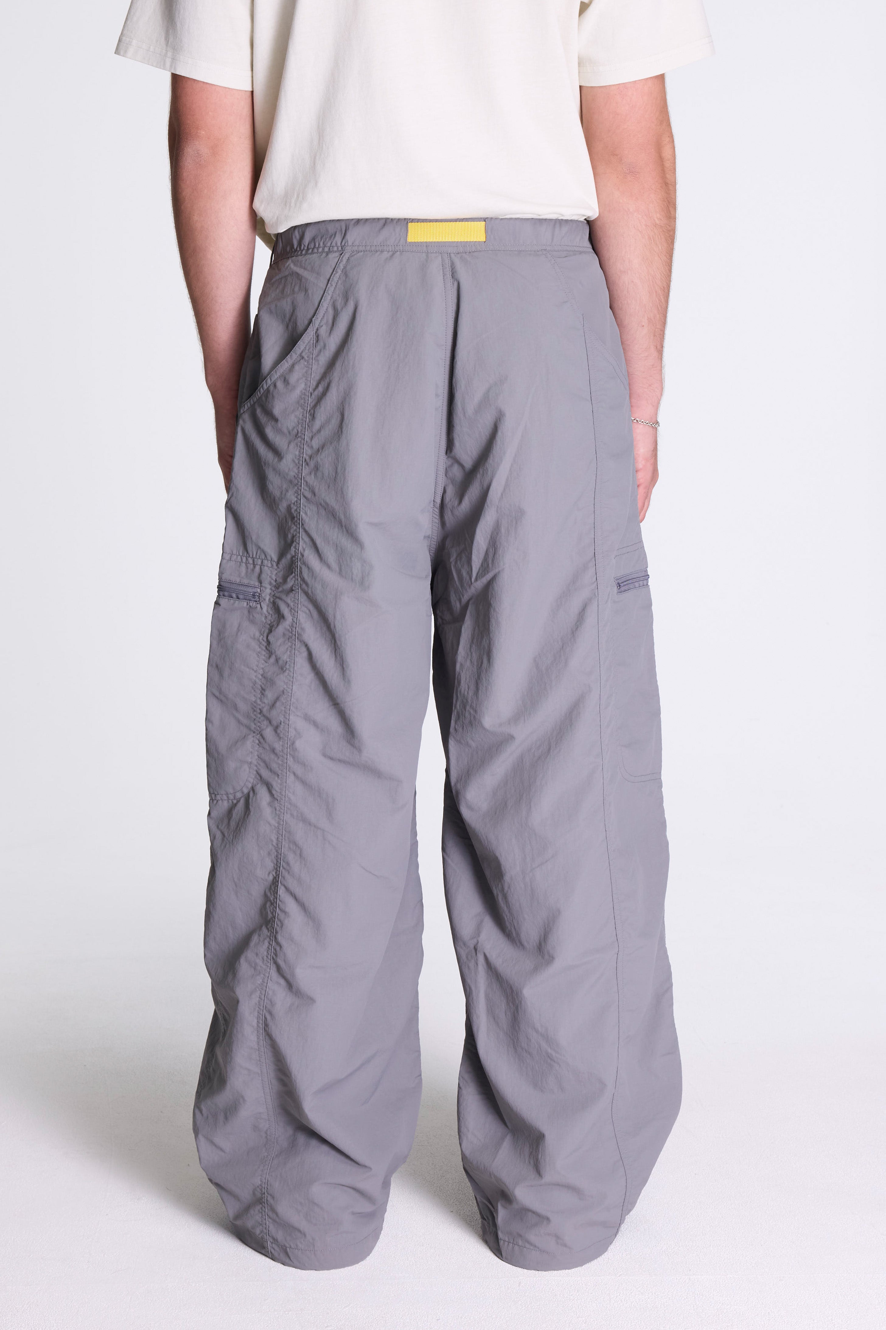 Nylon Balloon Pant Grey