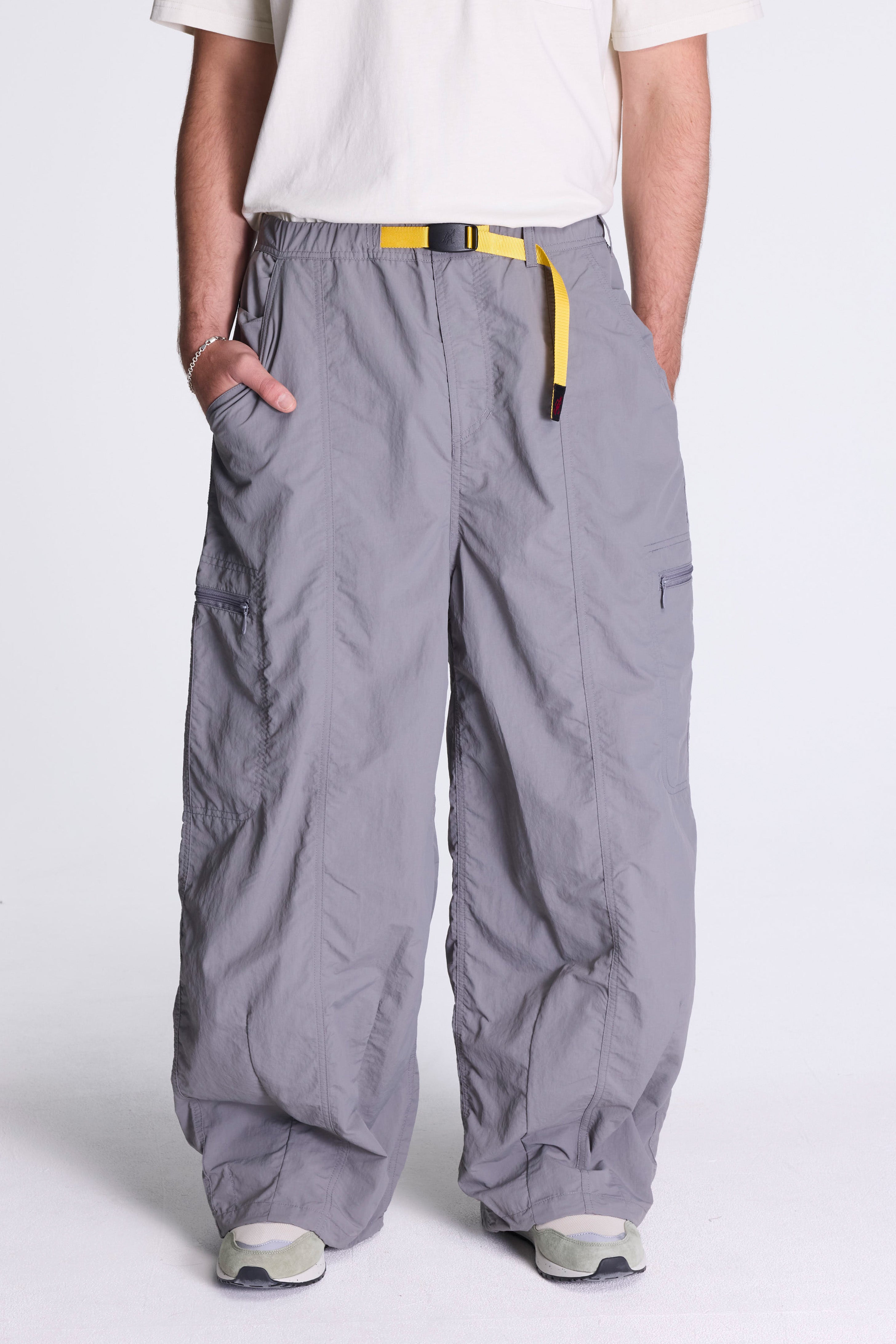 Nylon Balloon Pant Grey