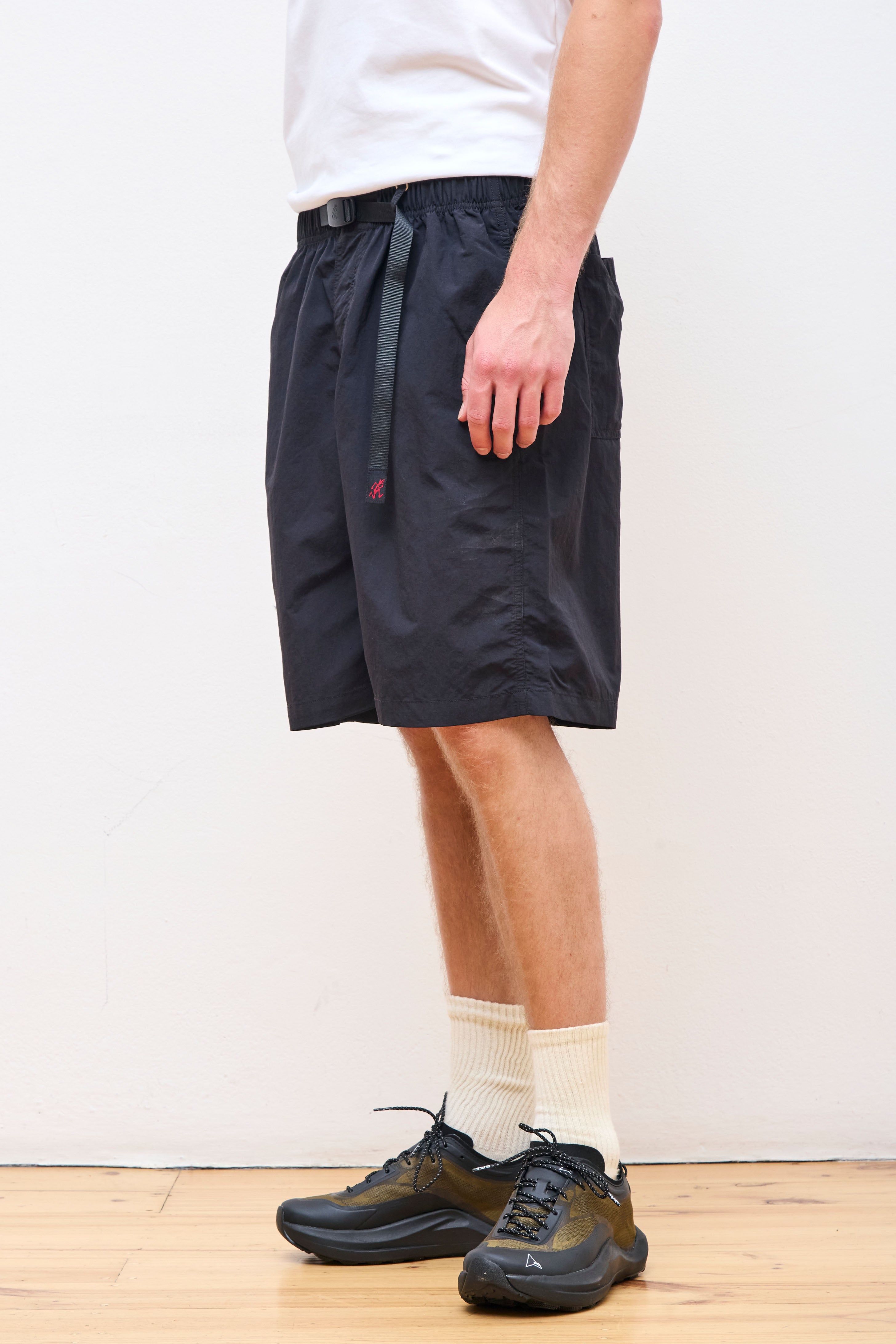 Nylon Loose Short Black
