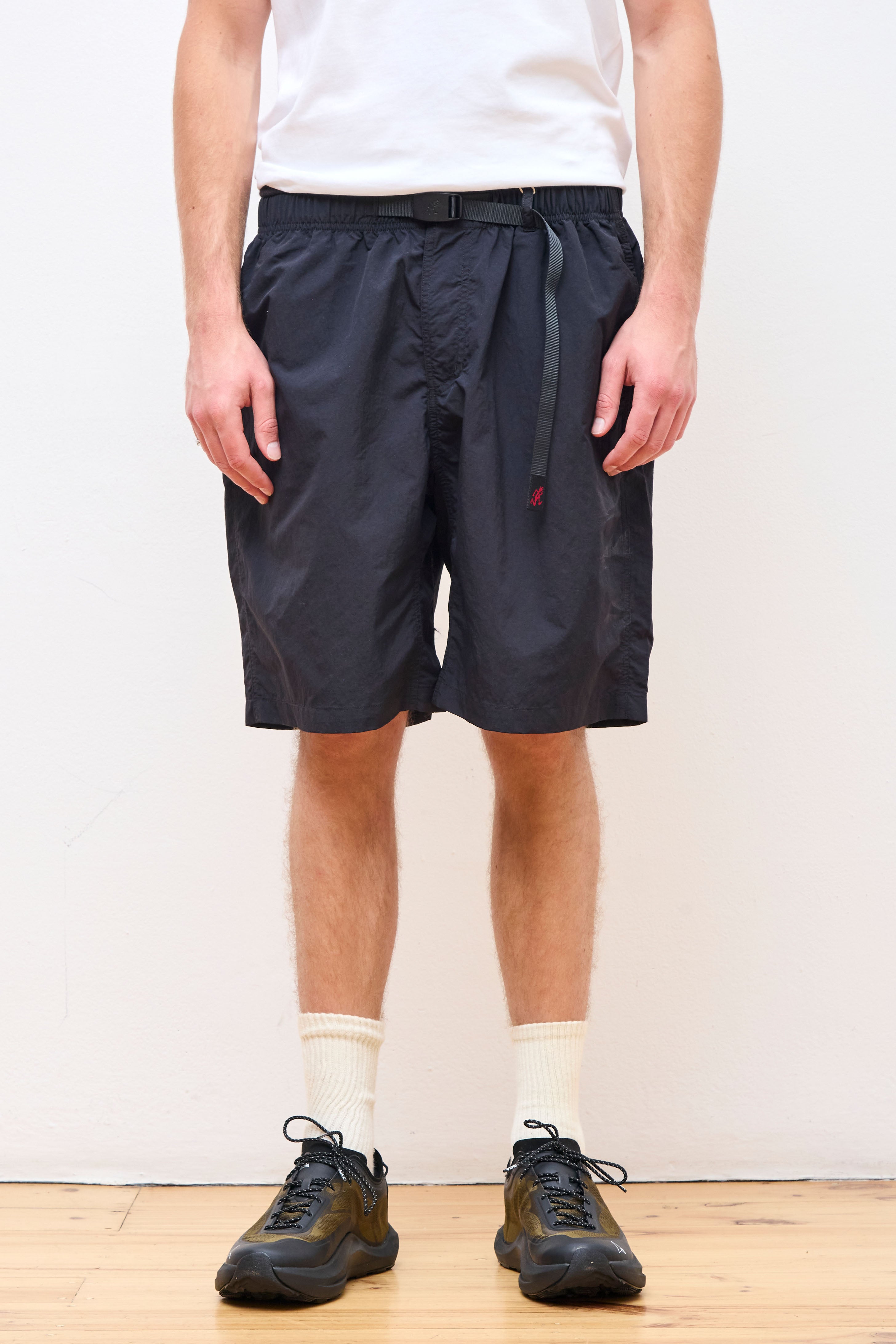 Nylon Loose Short Black