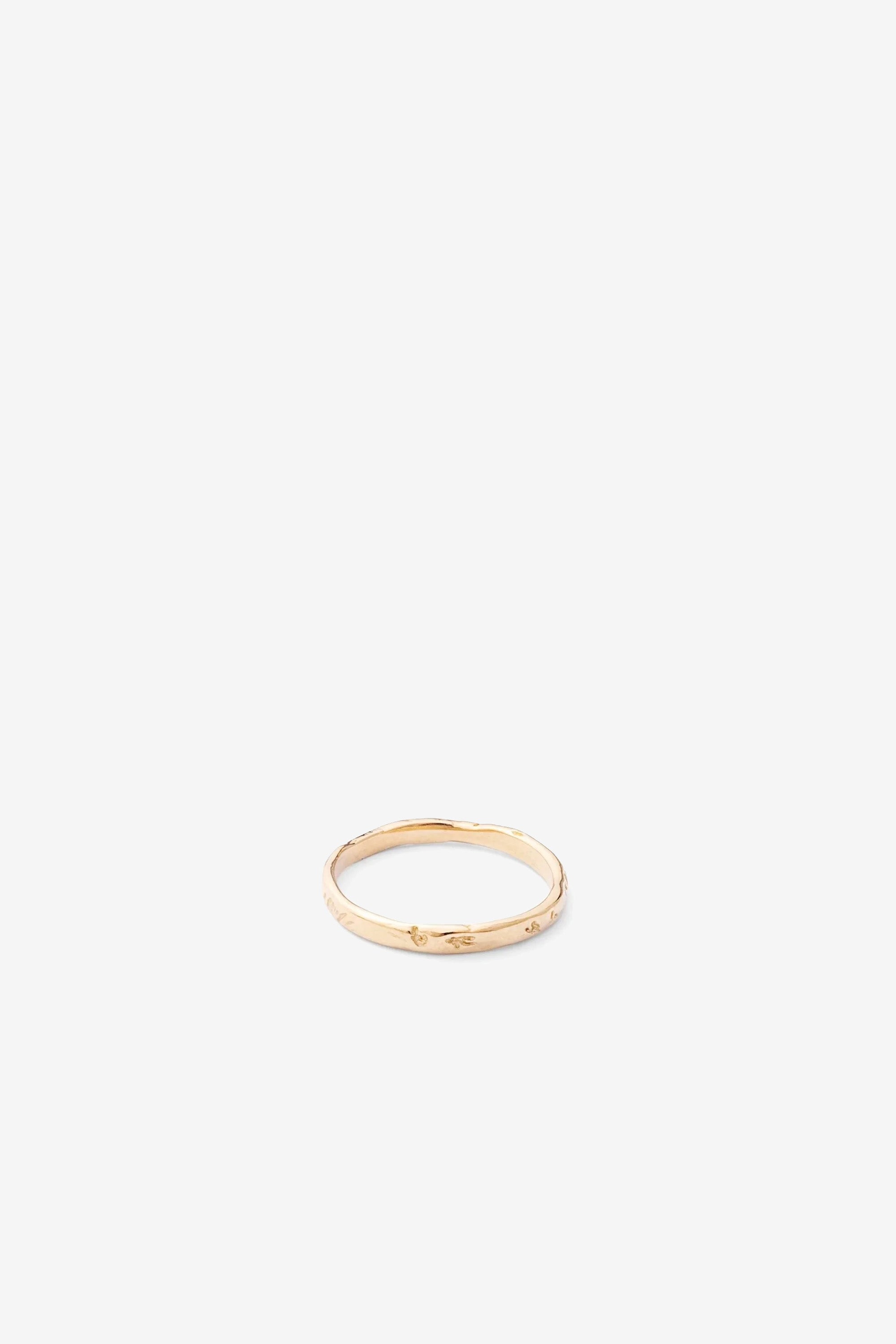 Stacker Band Solid 9Ct Gold