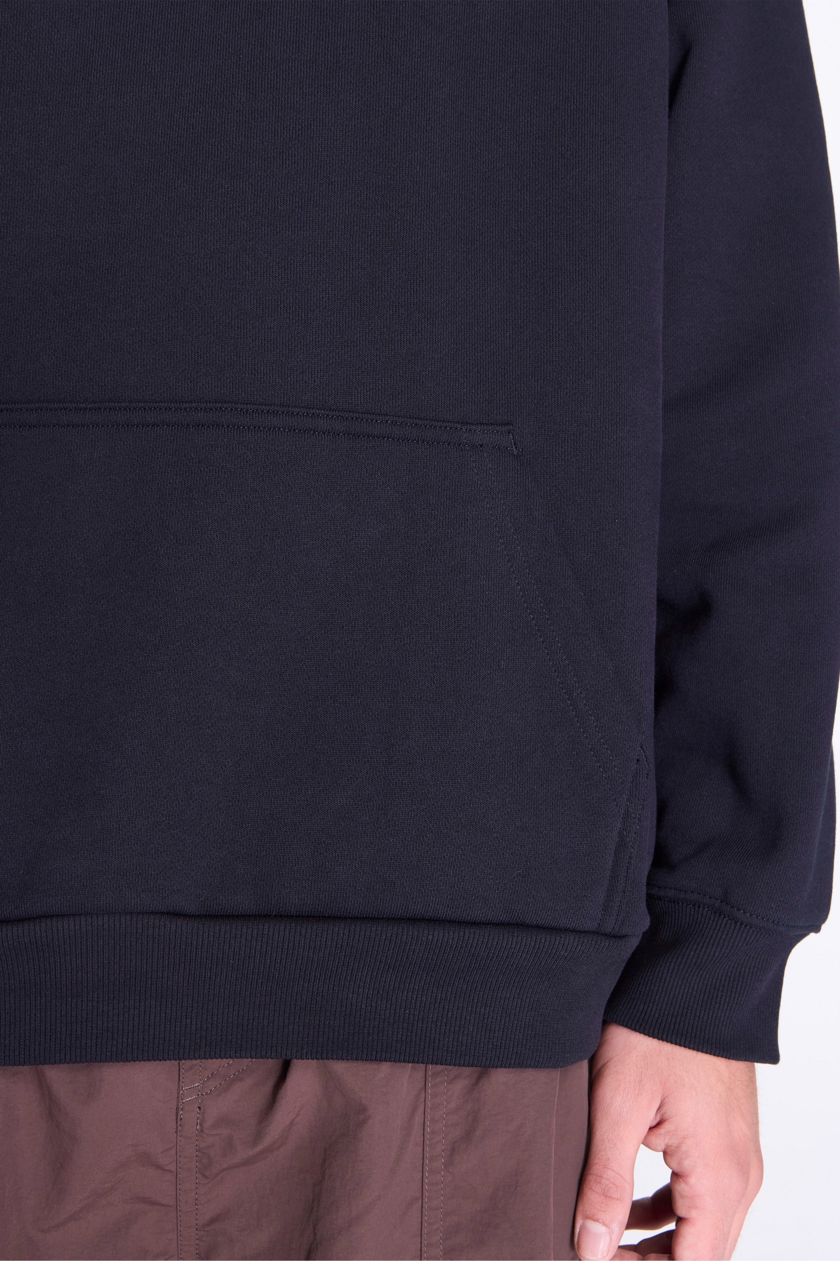 One Point Hooded Sweatshirt Dark Navy