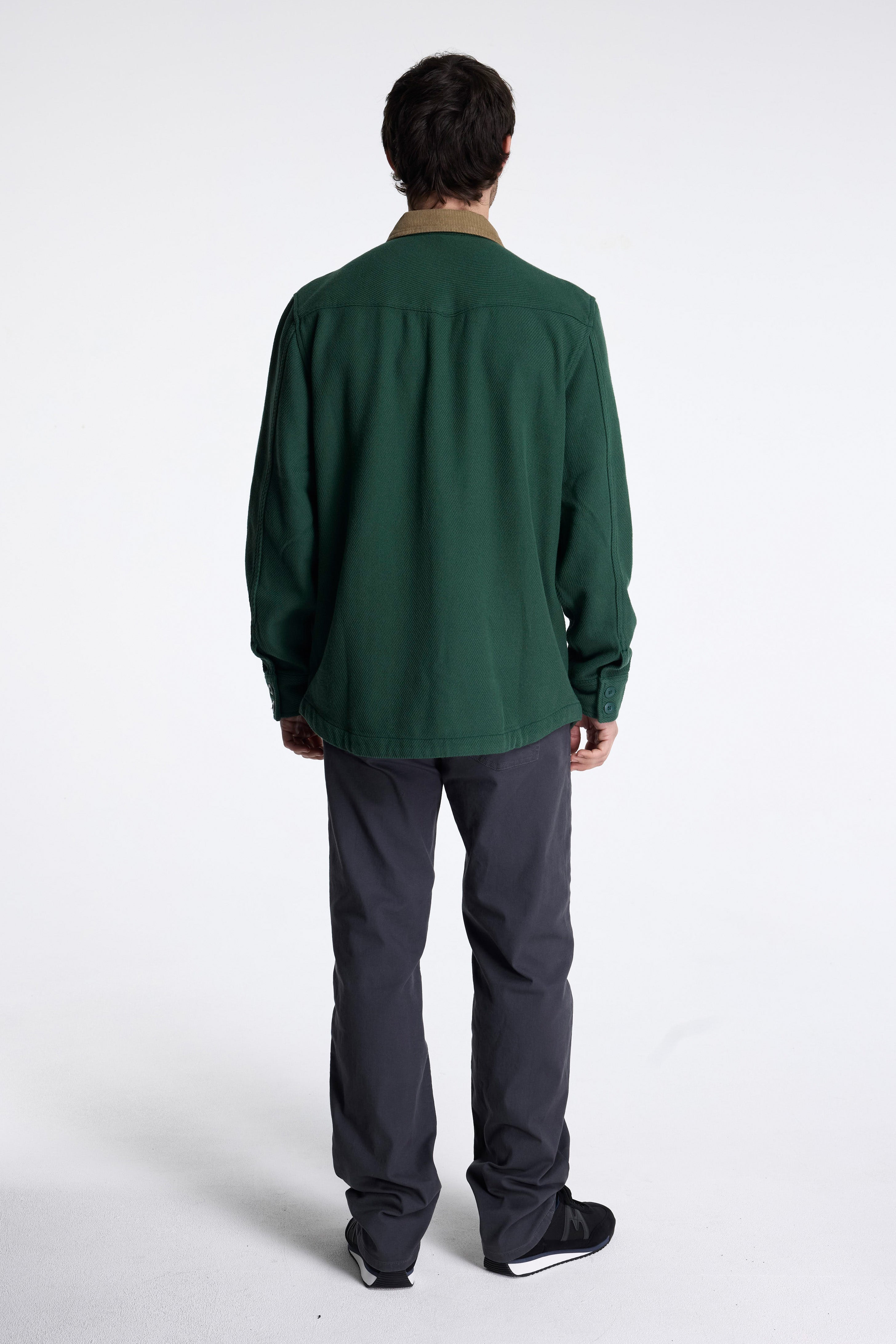 Onlooker Twill Shirt Jacket Mens Forest