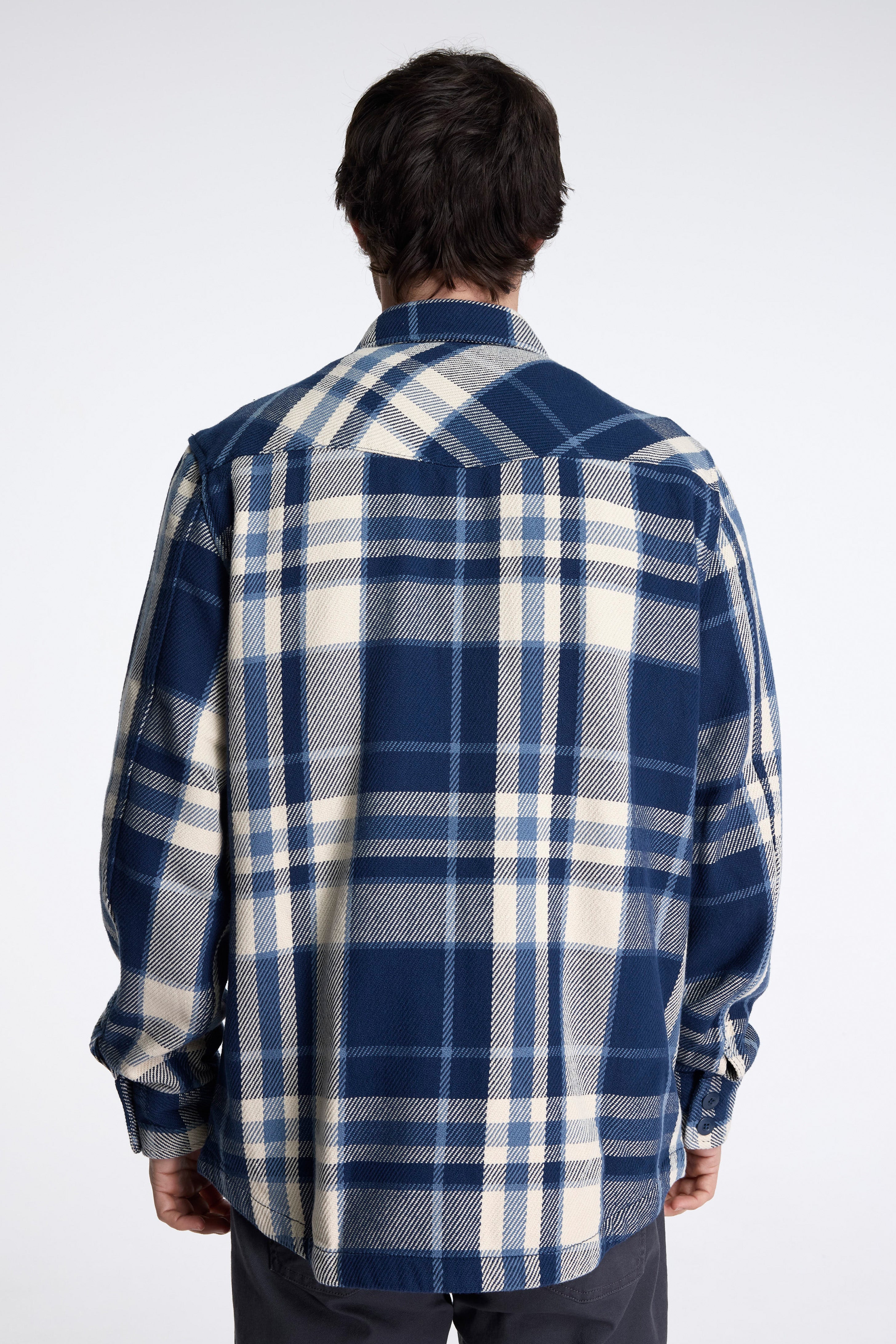 Onlooker Twill Shirt Jacket Mens Midnight Multi