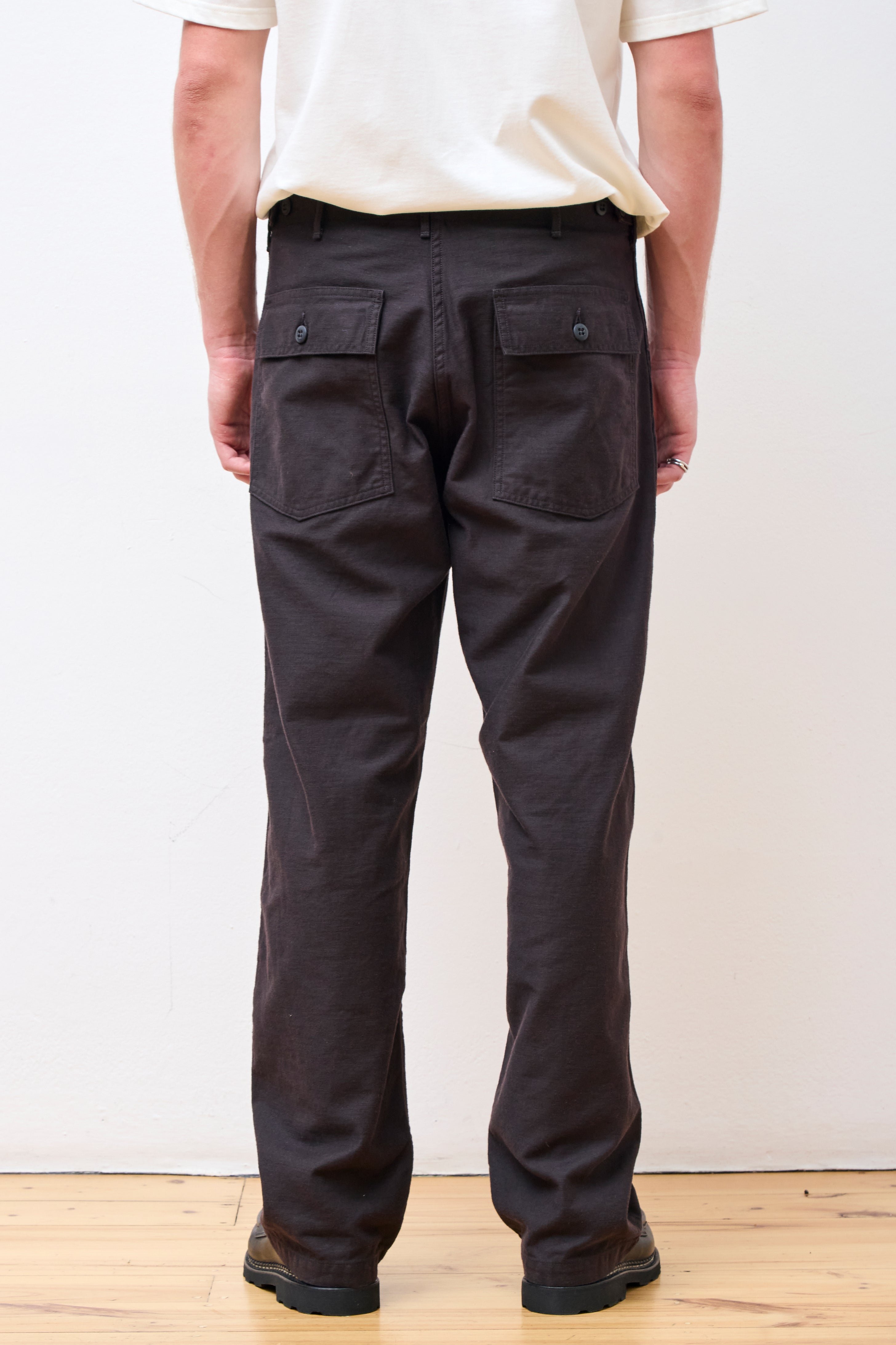 U.S Army Fatigue Pants (Regular Fit) Black