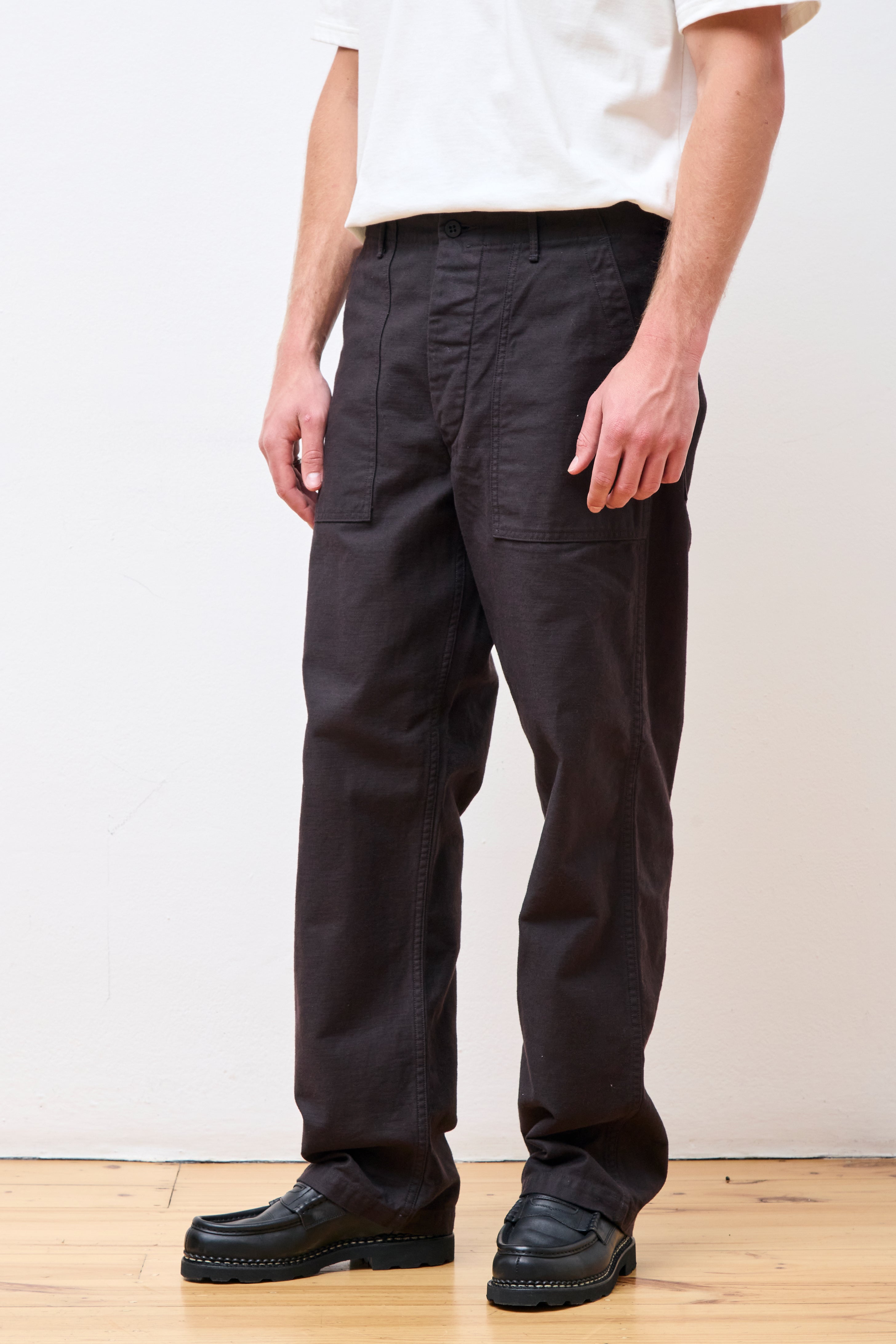 U.S Army Fatigue Pants (Regular Fit) Black
