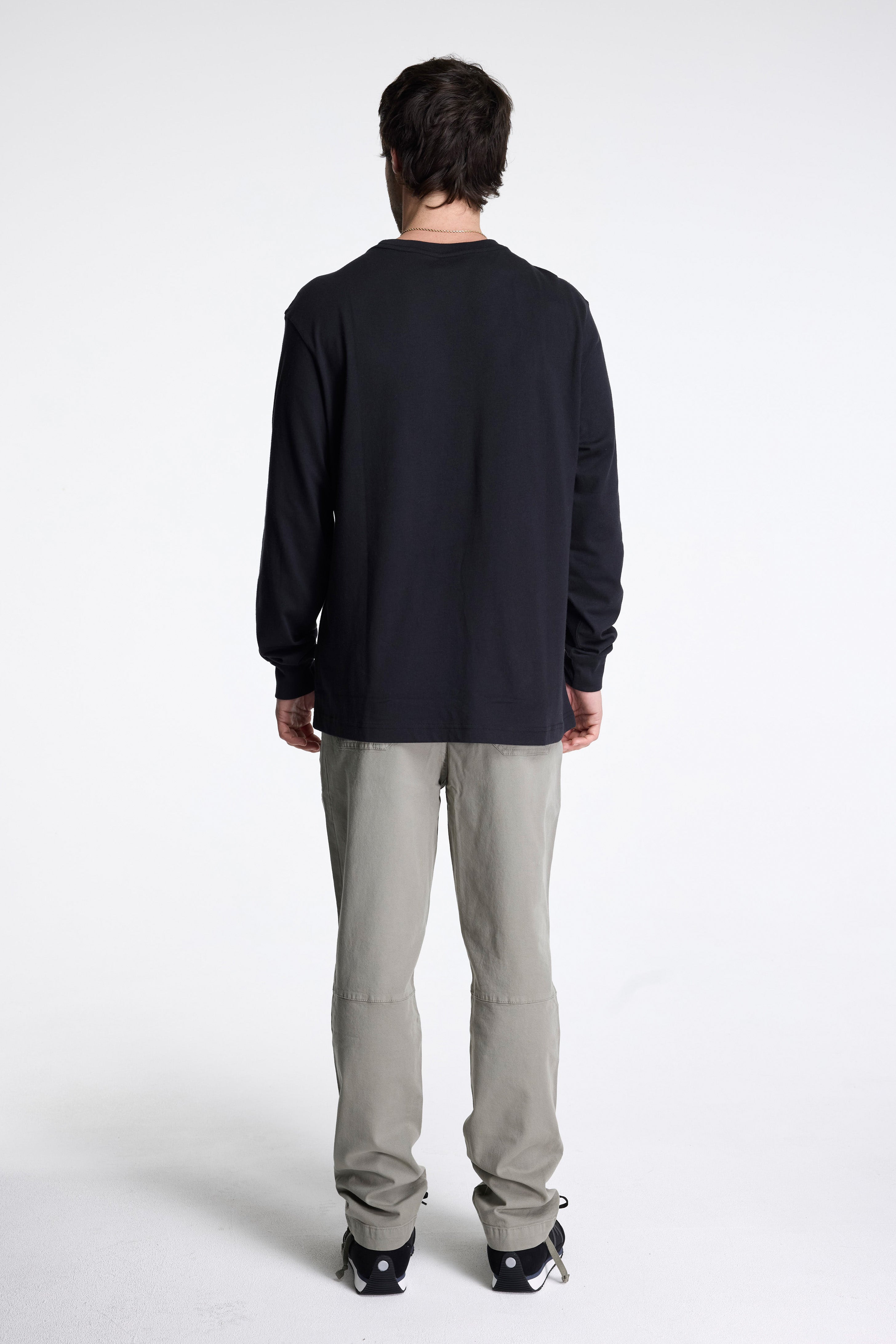 Outlook Tee L/S Mens Black