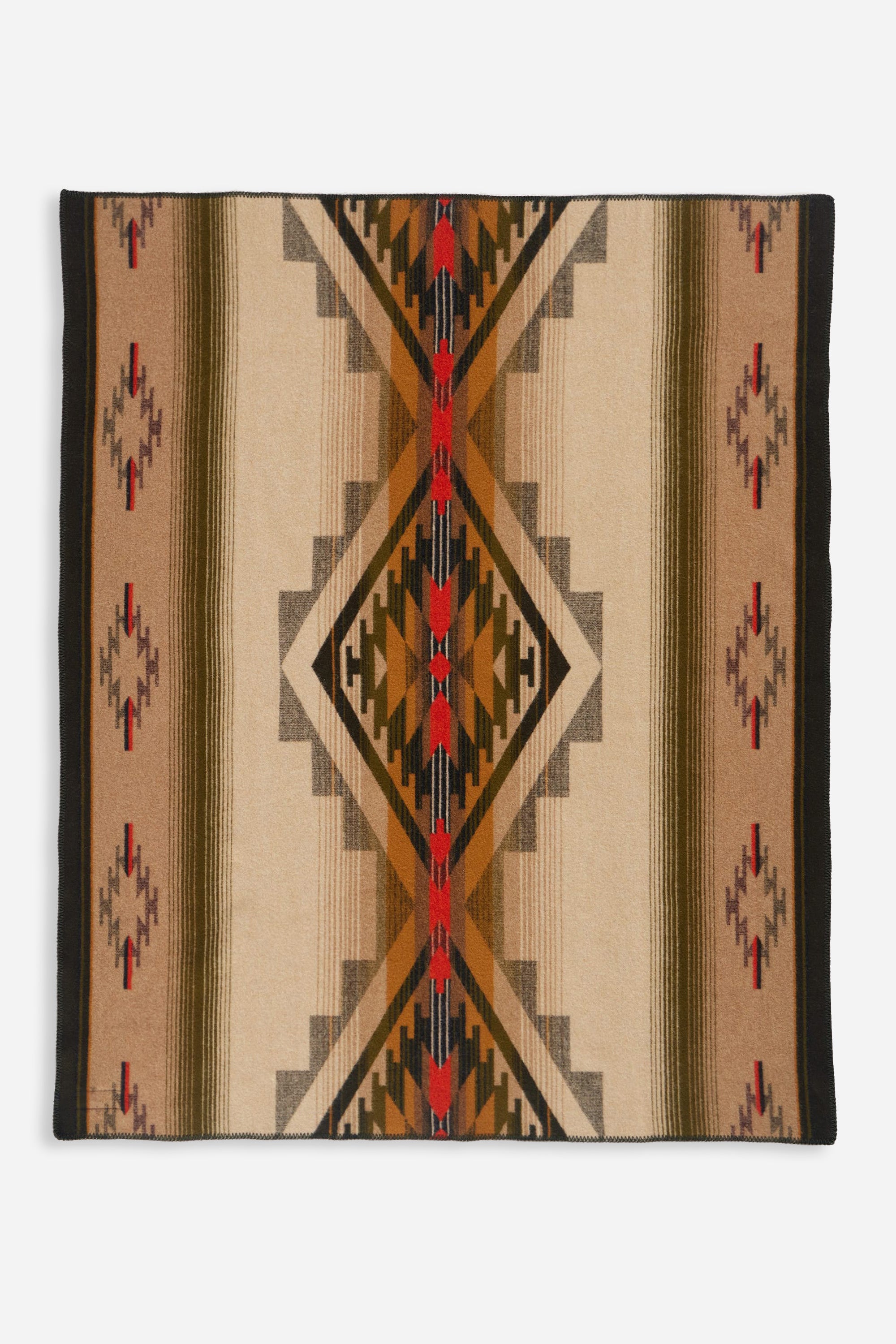 Contemporary Napped Throw Tumalo