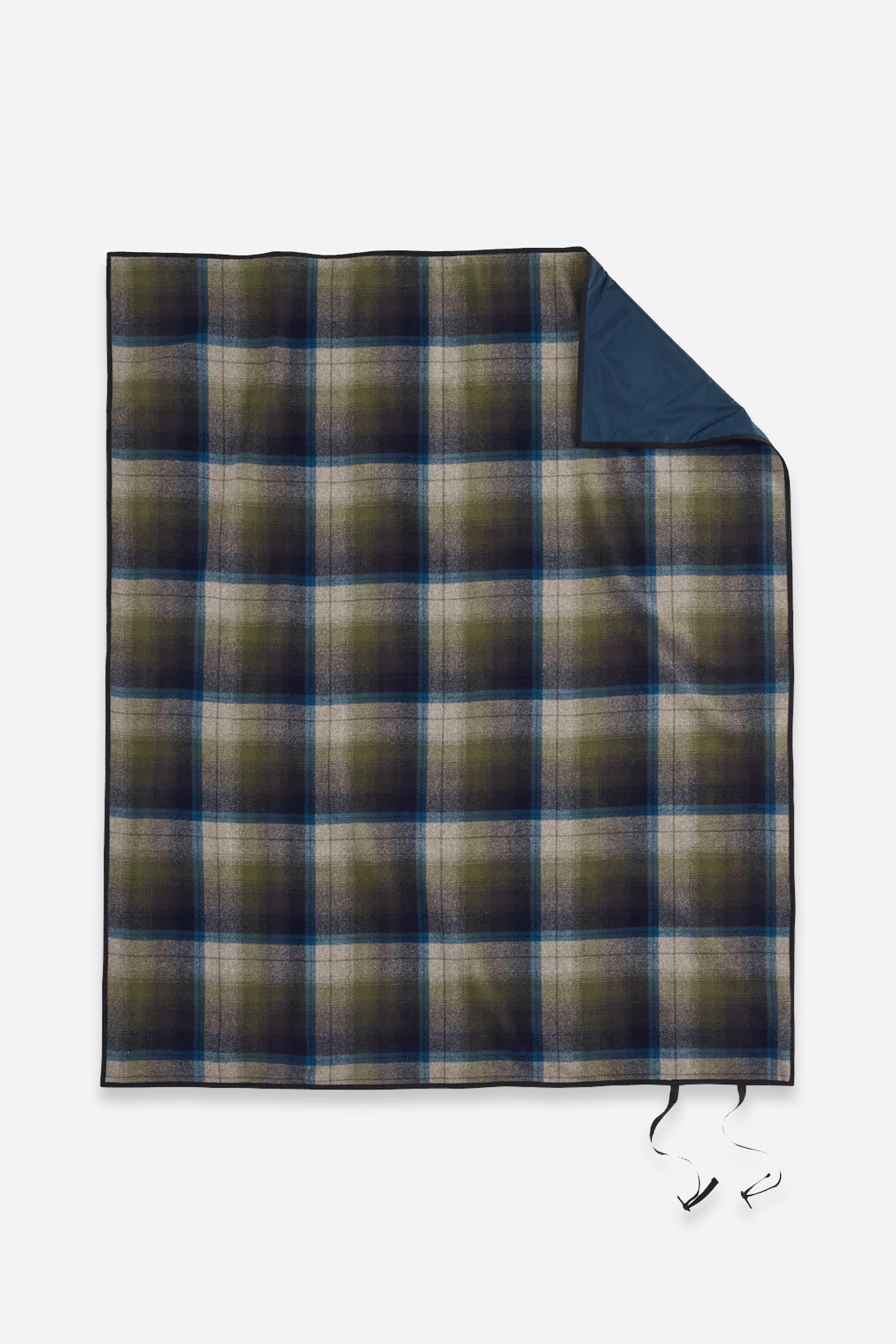Nylon Backed Roll Up Blanket Haystack Plaid