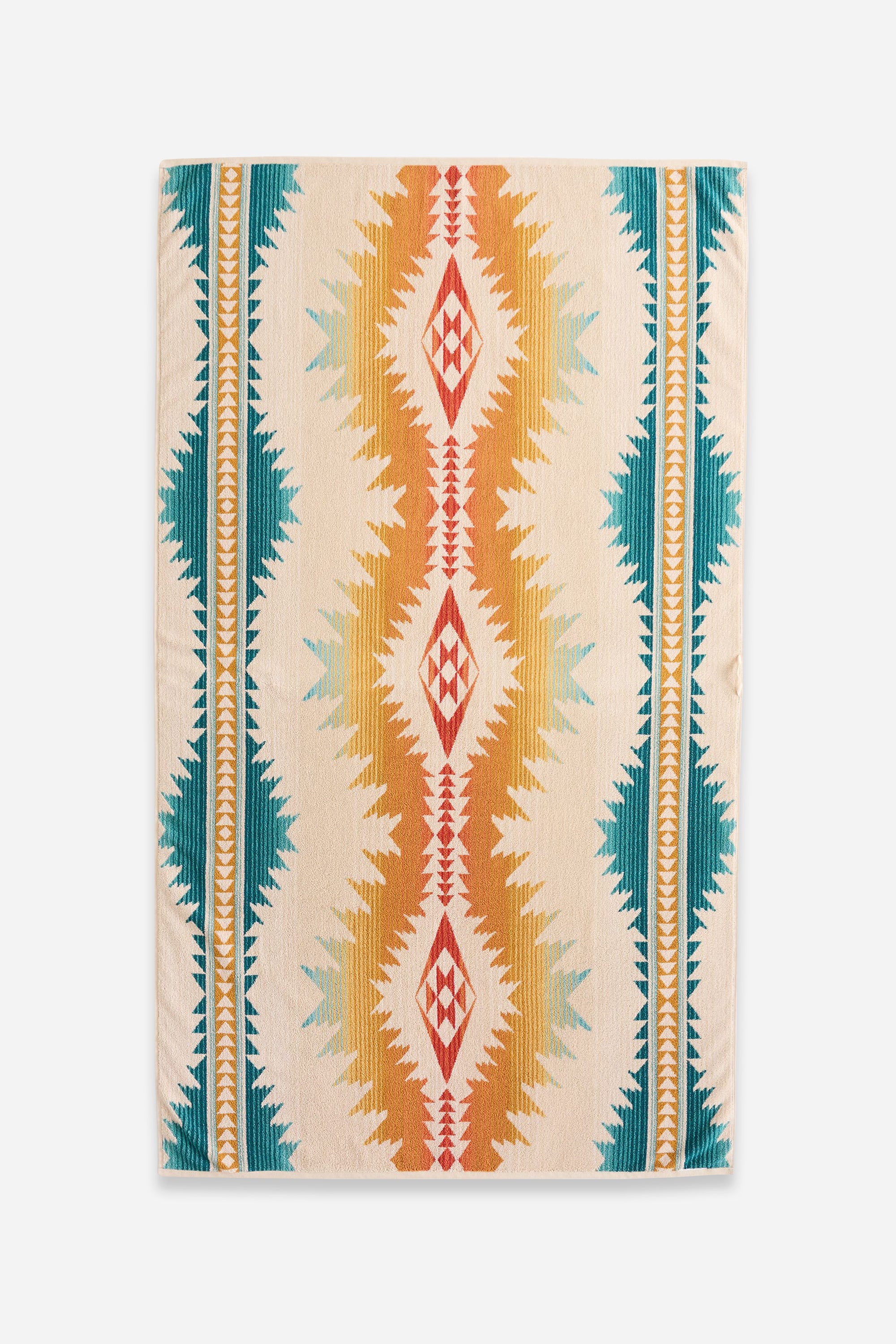 Oversized Jacquard Towel Sunset Pass